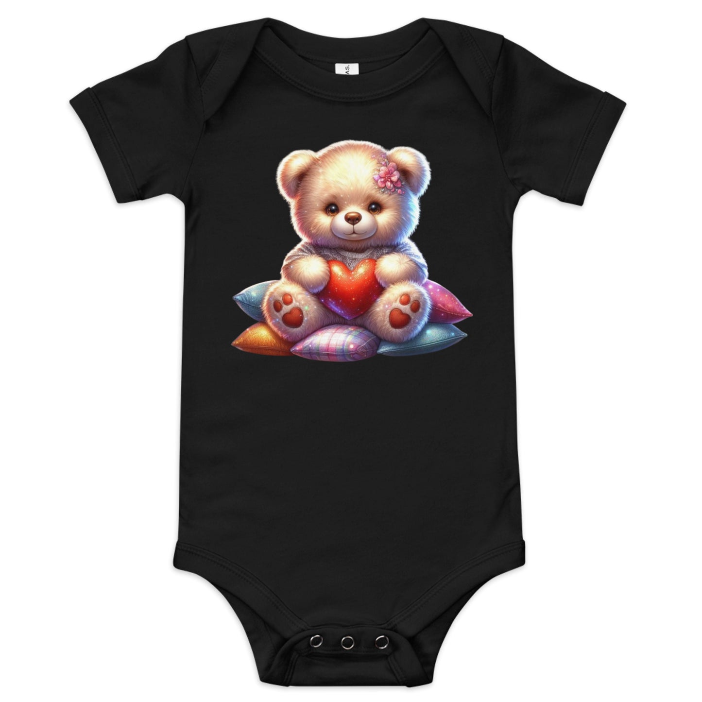 Kurzärmliger Baby-Einteiler