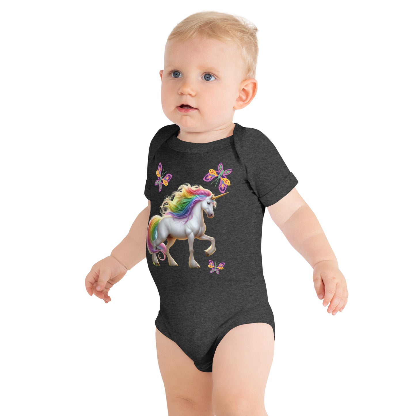 Kurzärmliger Baby-Einteiler