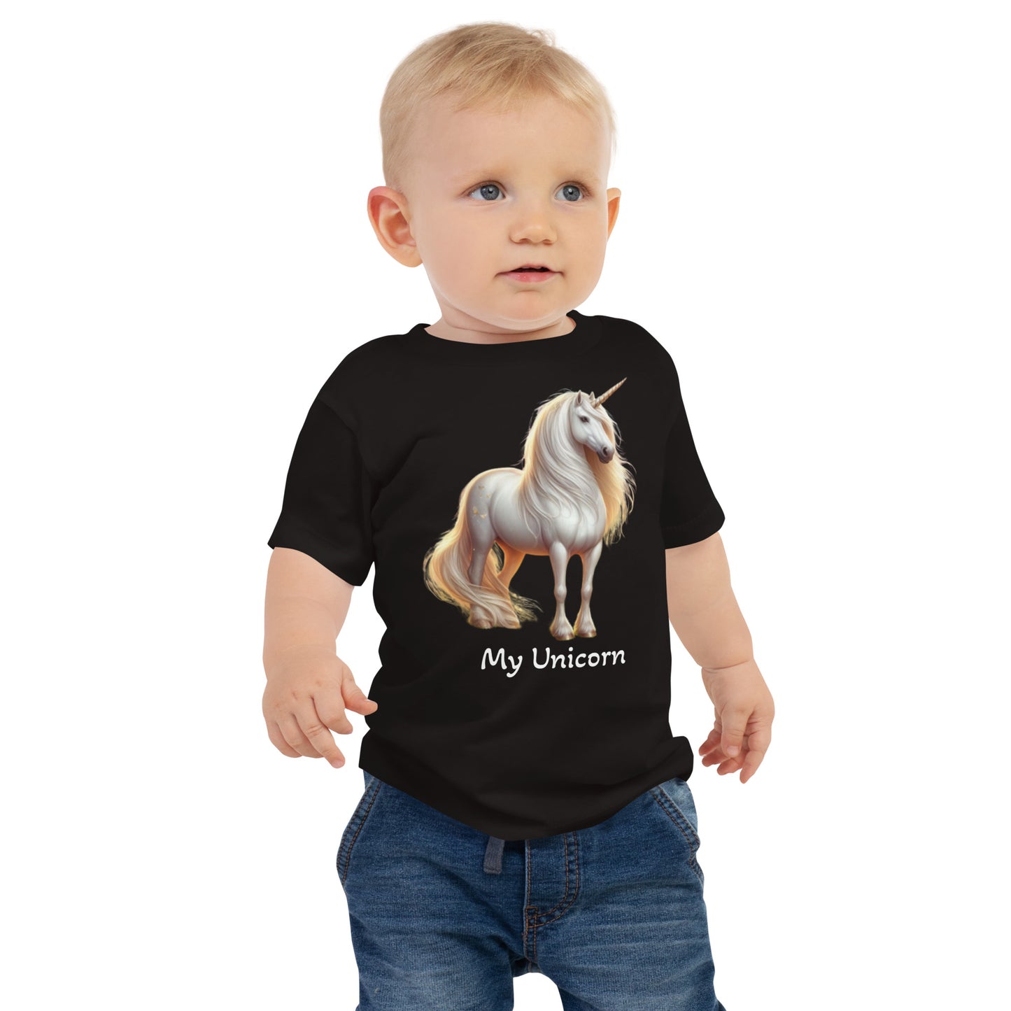 Kurzärmeliges Baby-Jersey-T-Shirt