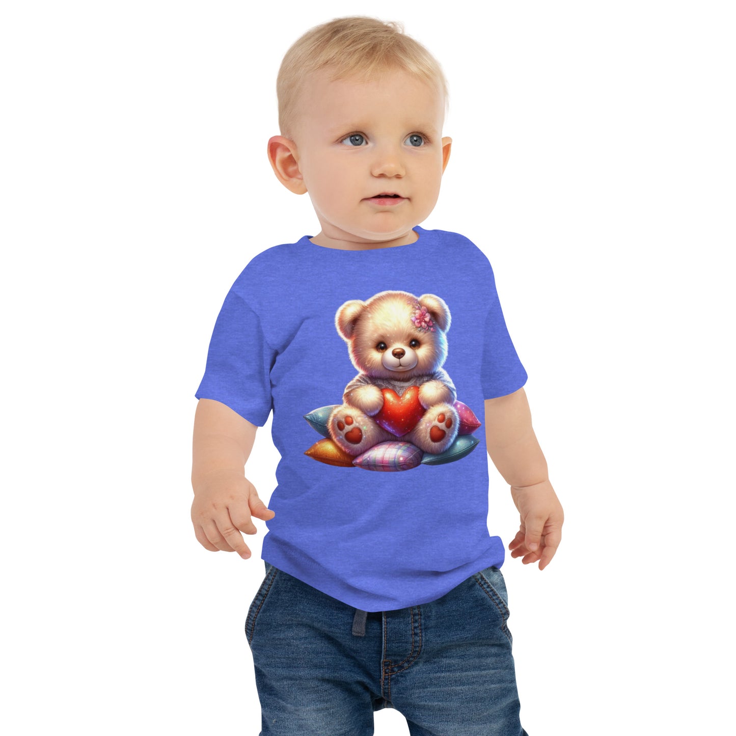 Kurzärmeliges Baby-Jersey-T-Shirt