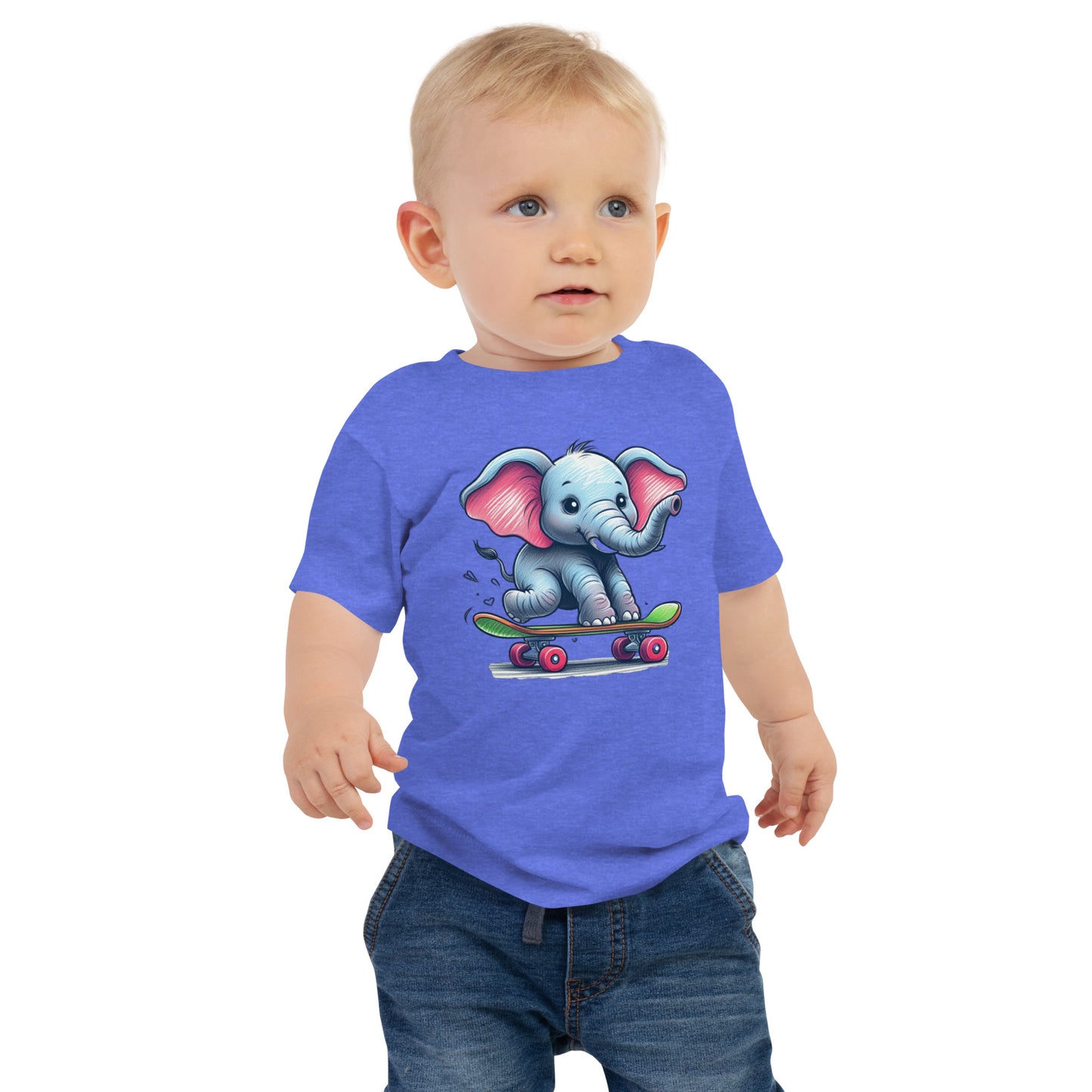 Kurzärmeliges Baby-Jersey-T-Shirt