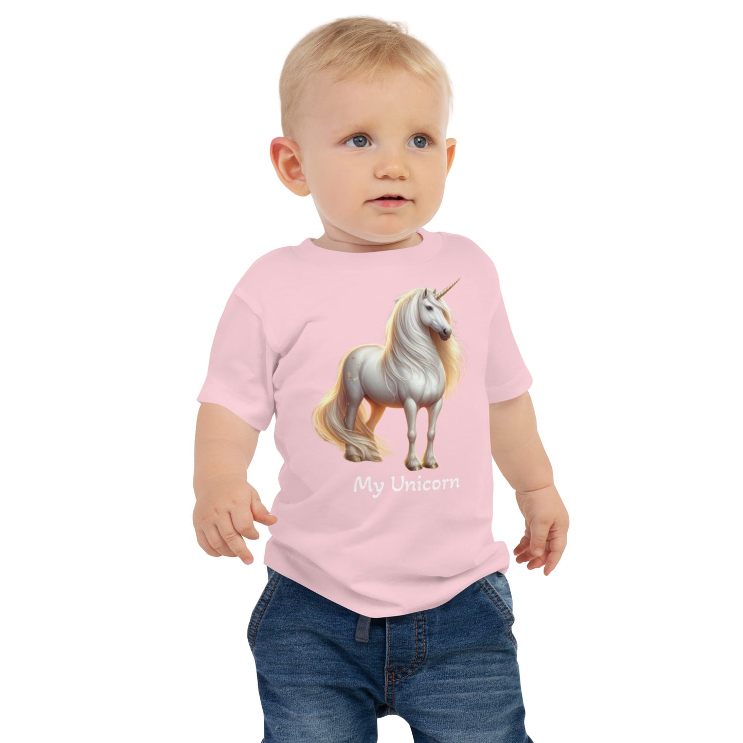 Kurzärmeliges Baby-Jersey-T-Shirt