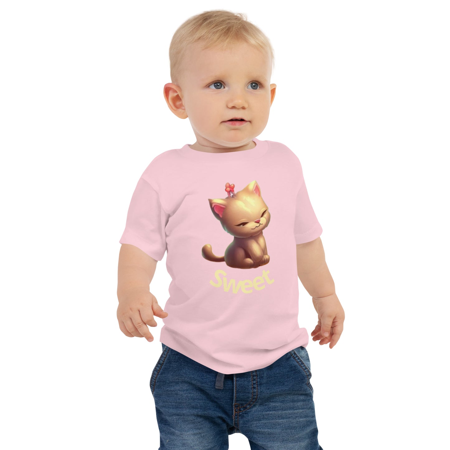 Kurzärmeliges Baby-Jersey-T-Shirt