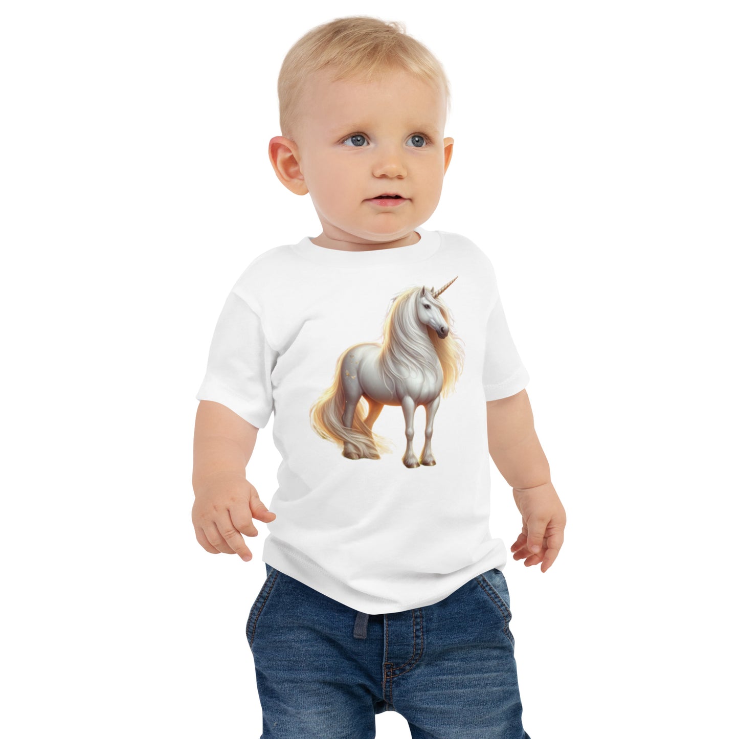 Kurzärmeliges Baby-Jersey-T-Shirt