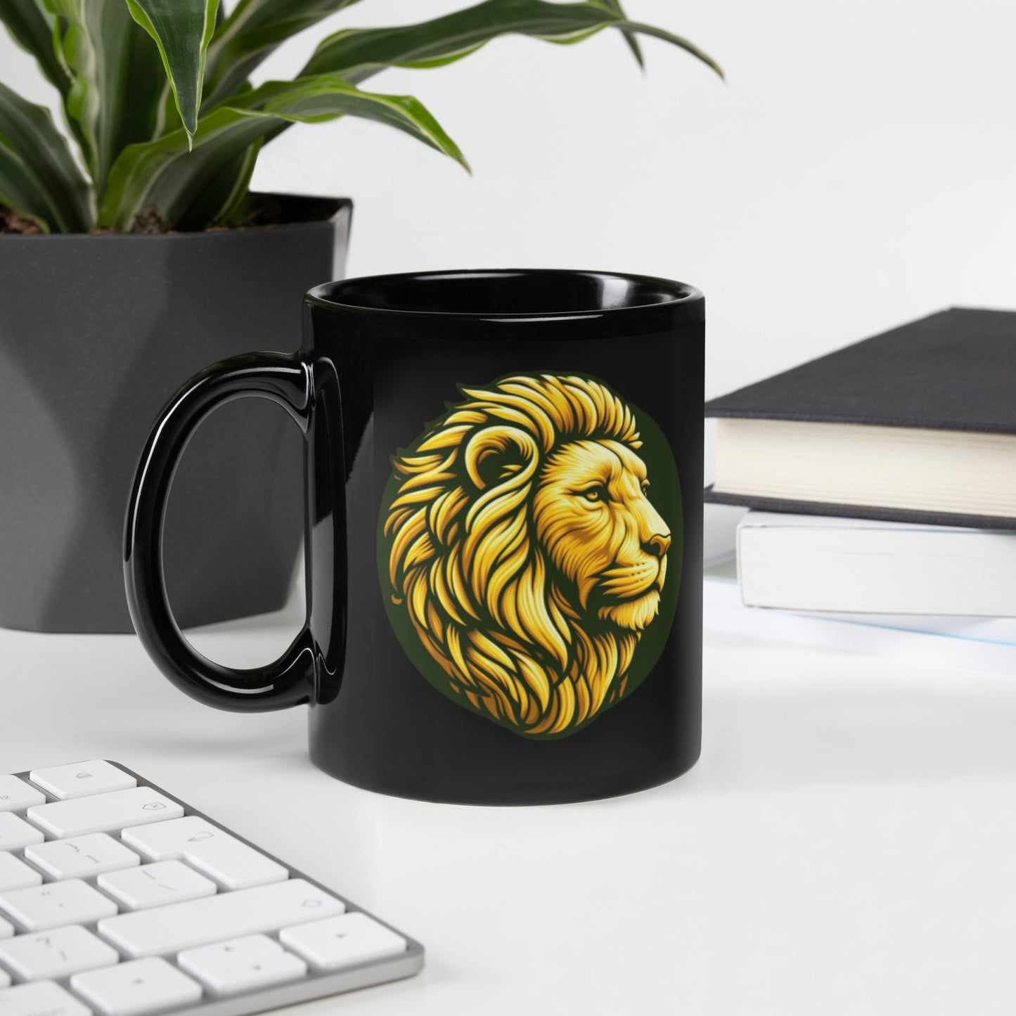 Black Glossy Mug