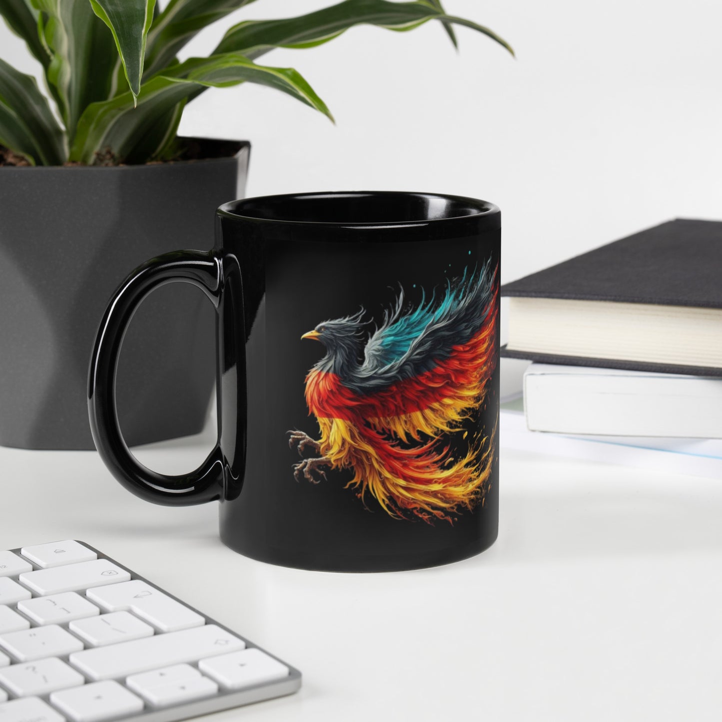 Black Glossy Mug