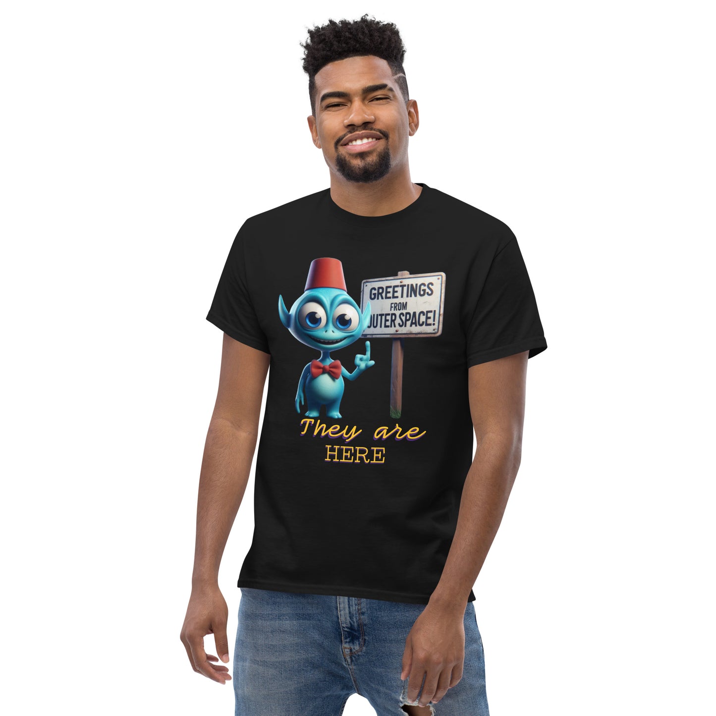 Klassisches Herren-T-Shirt