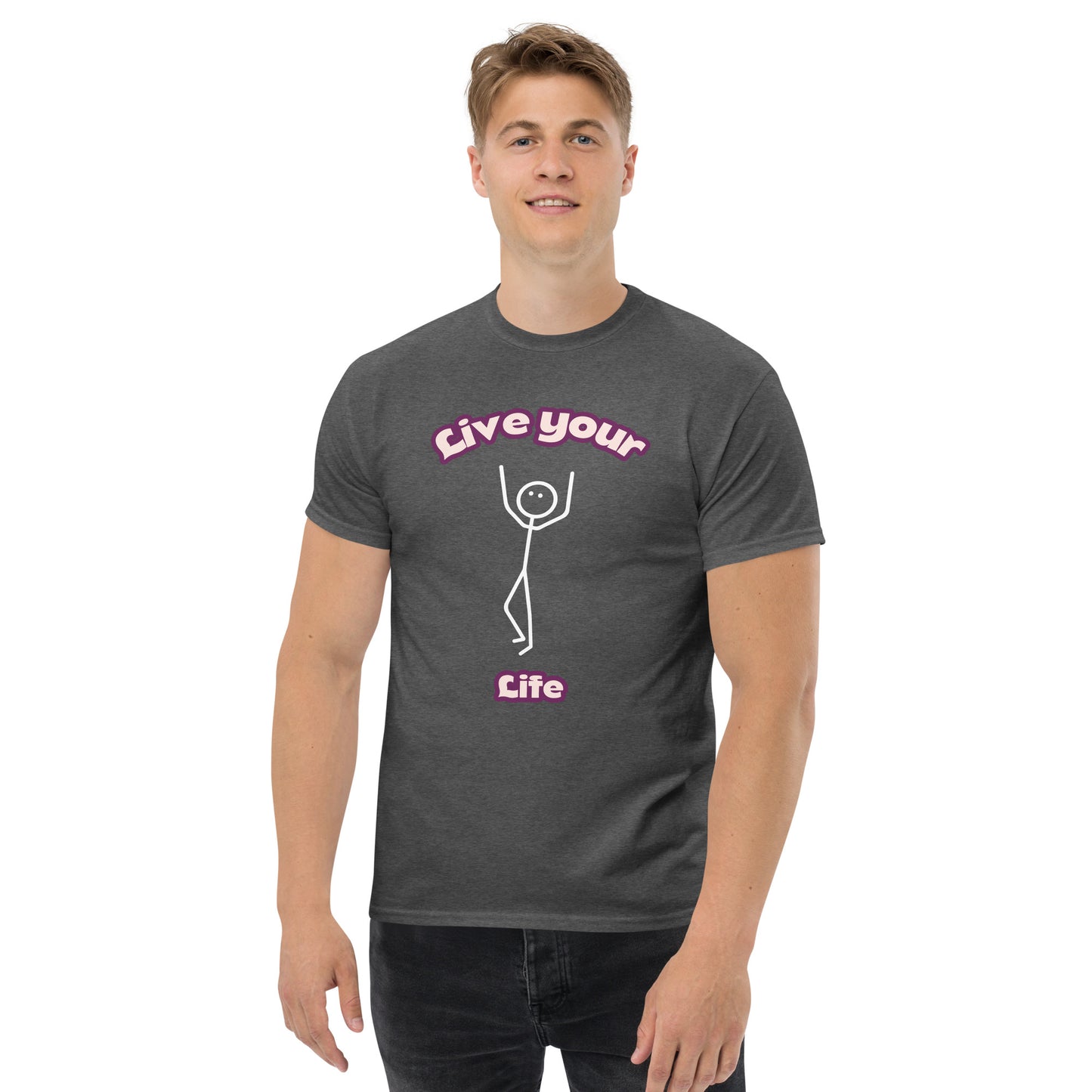 Klassisches Herren-T-Shirt