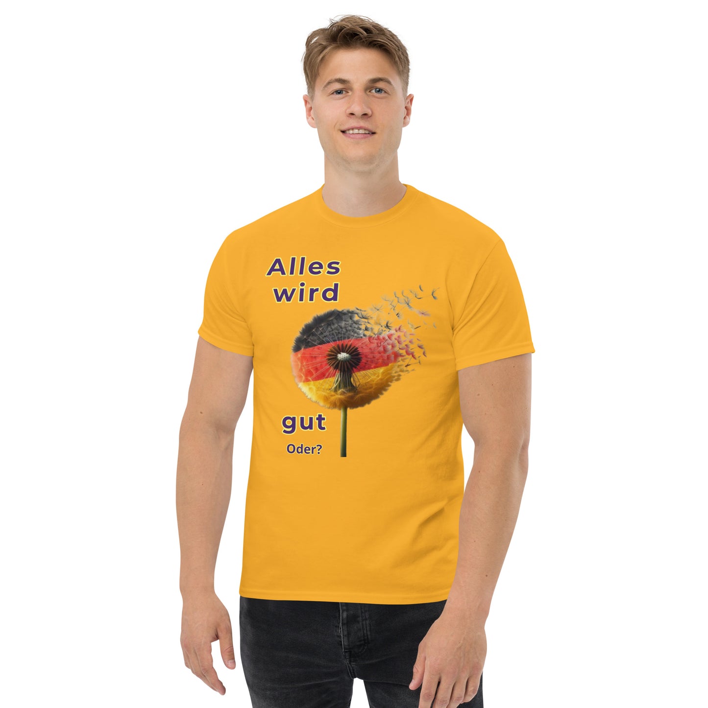 Klassisches Herren-T-Shirt, Motiv BRD