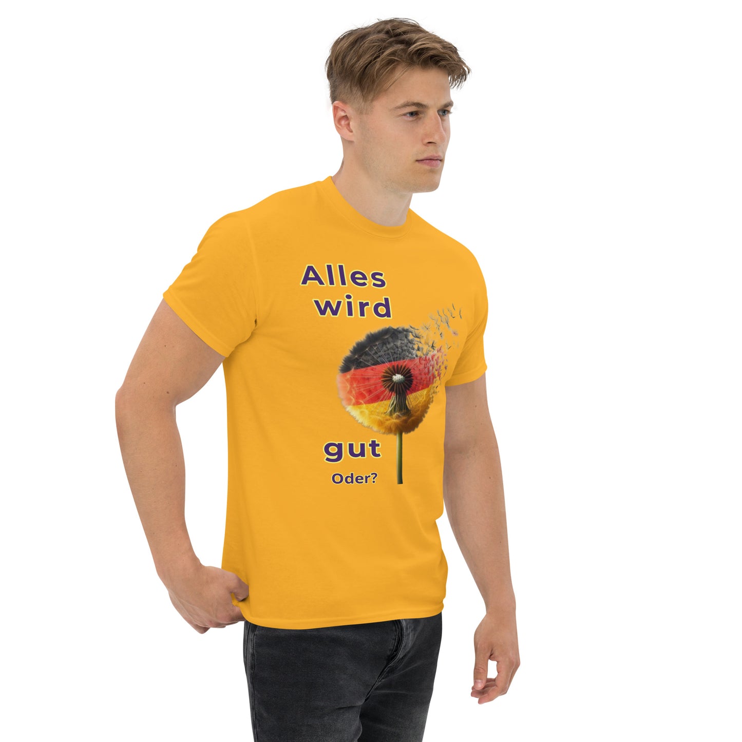 Klassisches Herren-T-Shirt, Motiv BRD