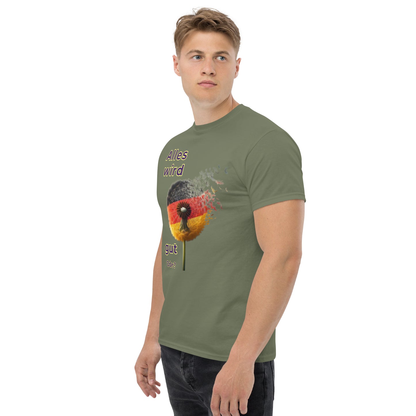 Klassisches Herren-T-Shirt, Motiv BRD