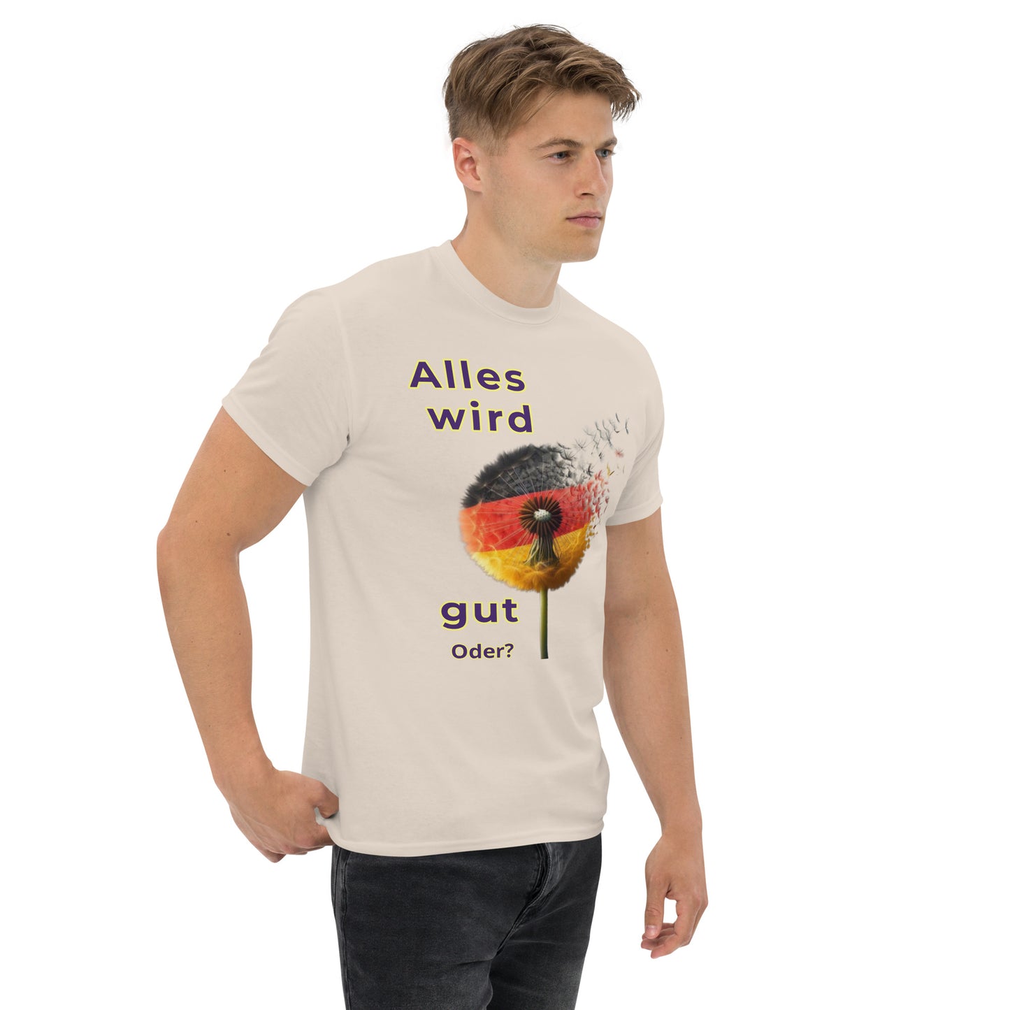 Klassisches Herren-T-Shirt, Motiv BRD