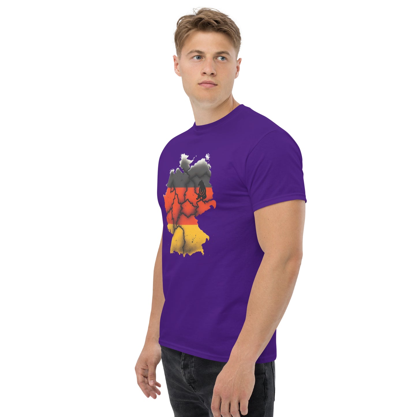 Klassisches Herren-T-Shirt