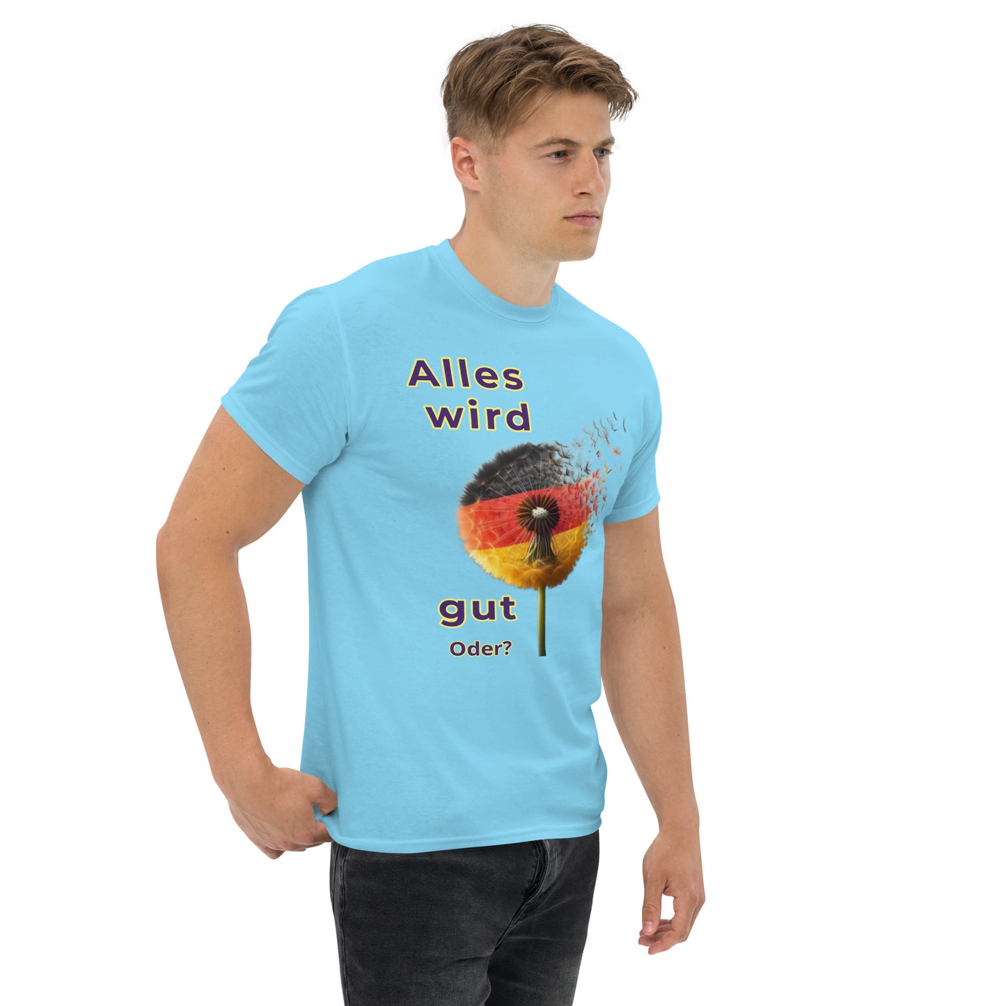 Klassisches Herren-T-Shirt, Motiv BRD