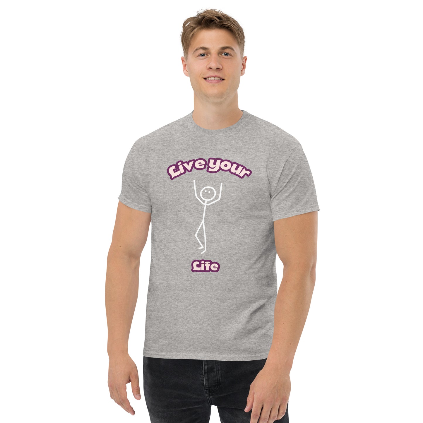 Klassisches Herren-T-Shirt