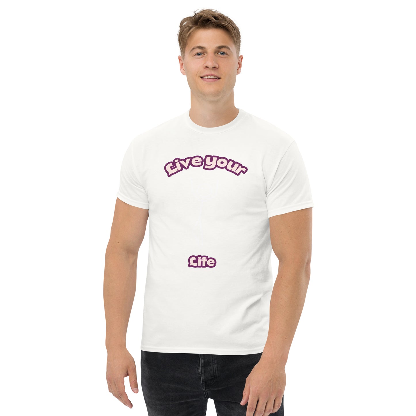 Klassisches Herren-T-Shirt