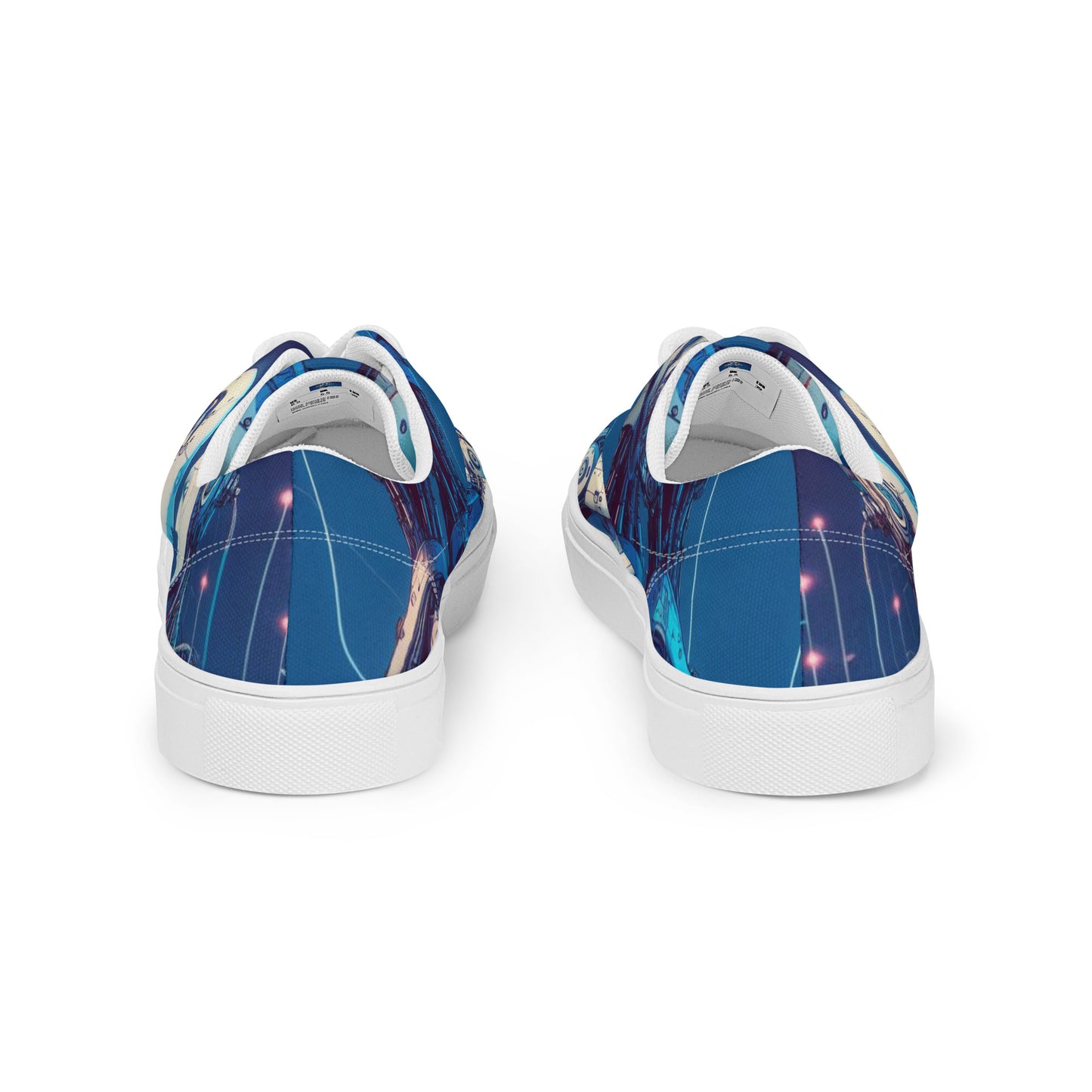 Men’s lace-up canvas shoes