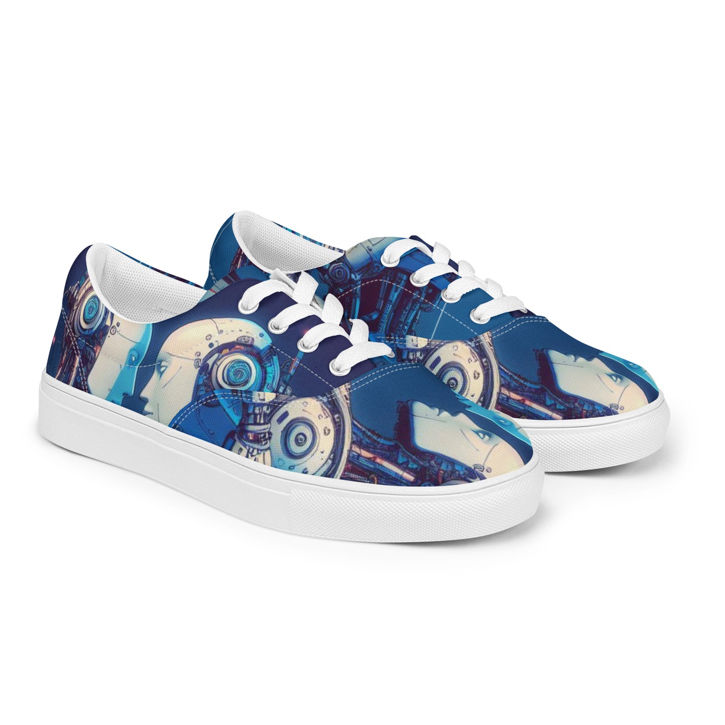 Men’s lace-up canvas shoes
