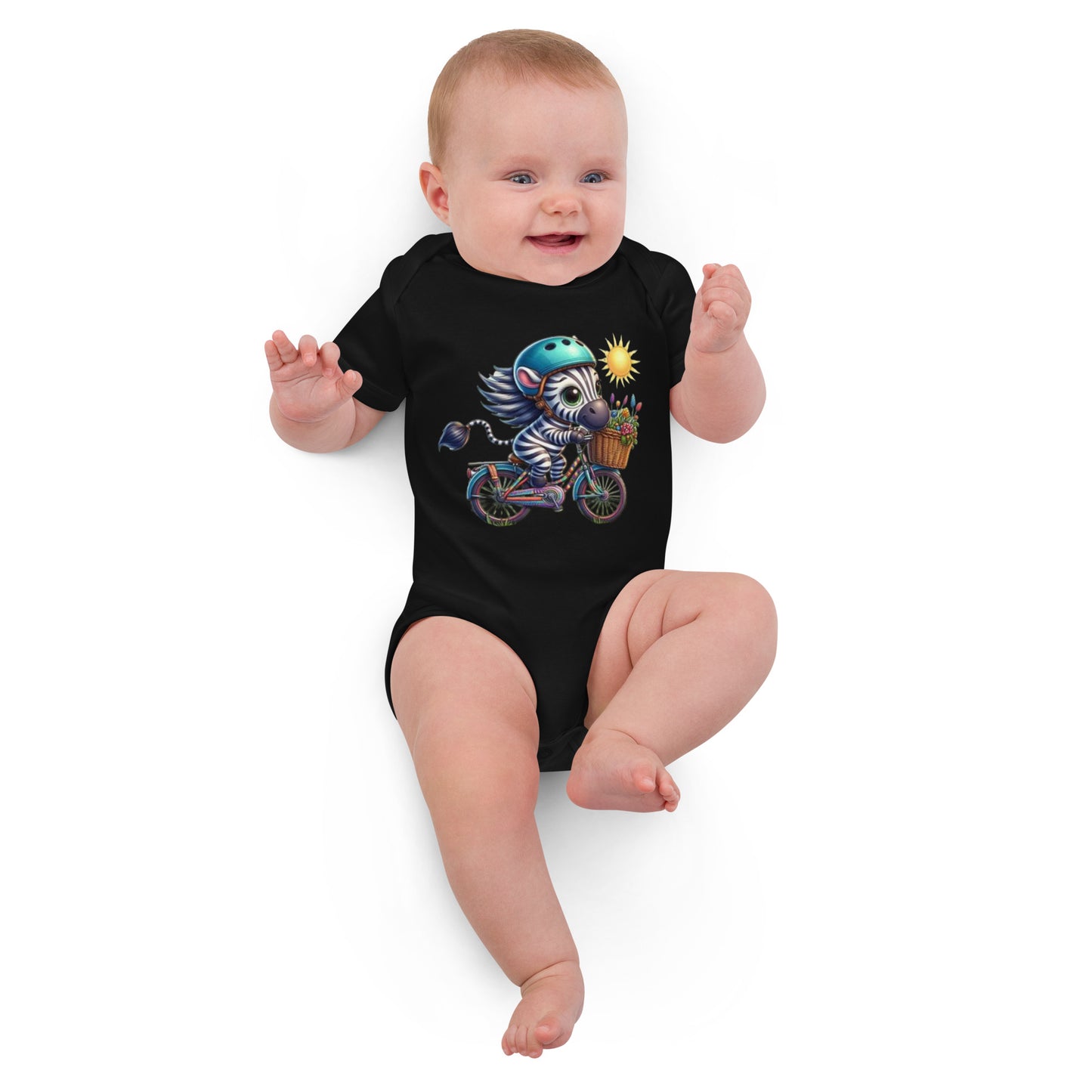 Organic cotton baby bodysuit