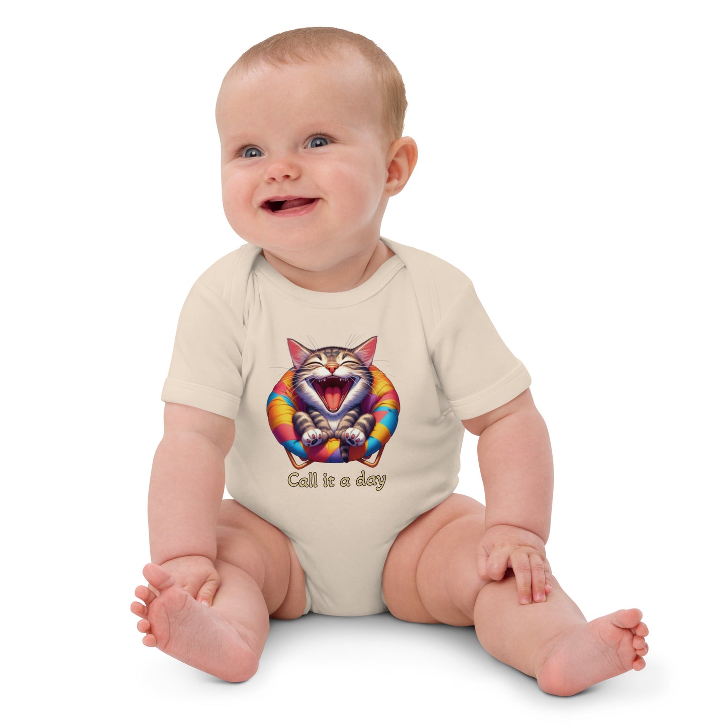 Organic cotton baby bodysuit
