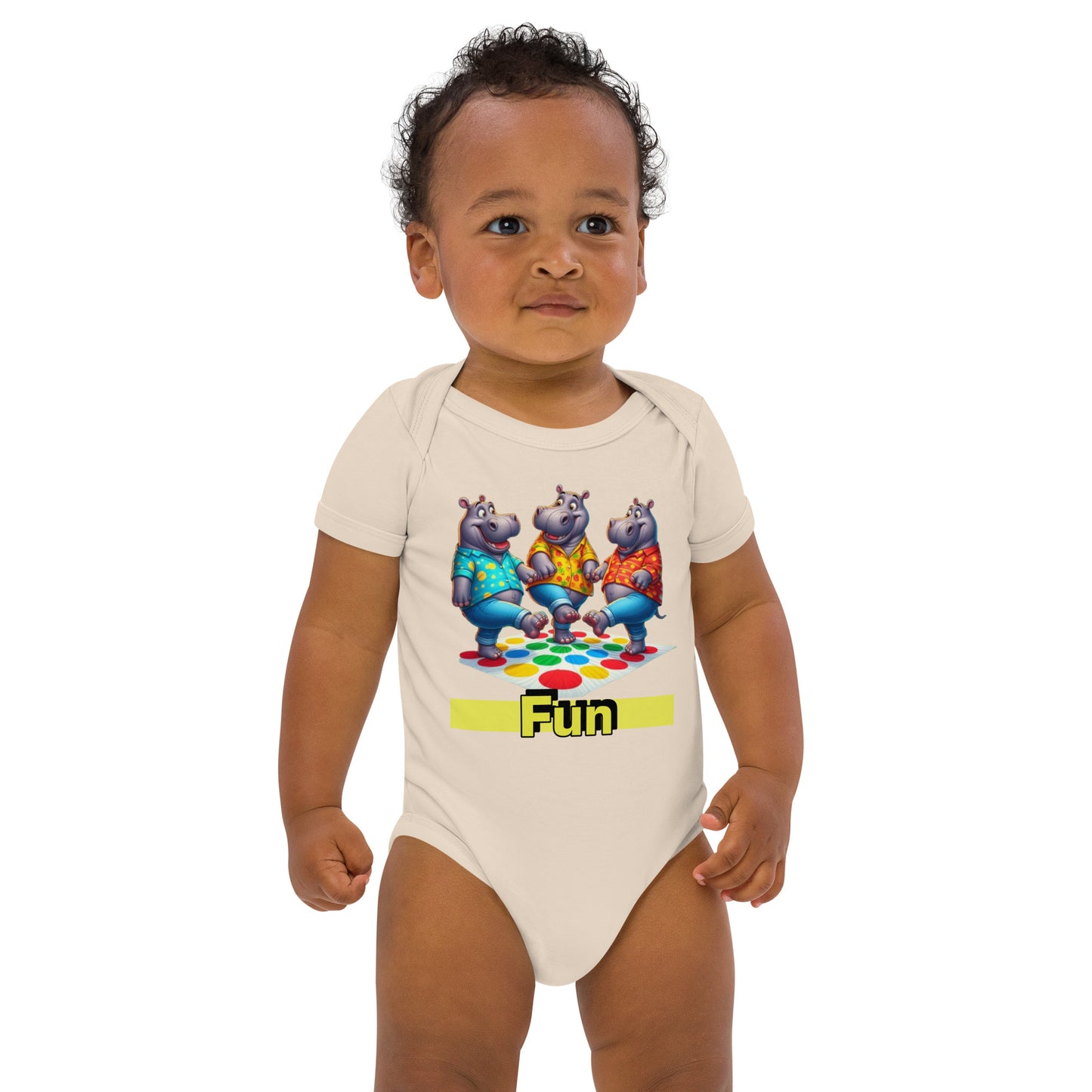 Organic cotton baby bodysuit