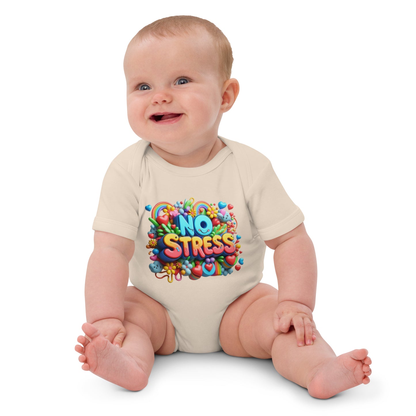 Organic cotton baby bodysuit