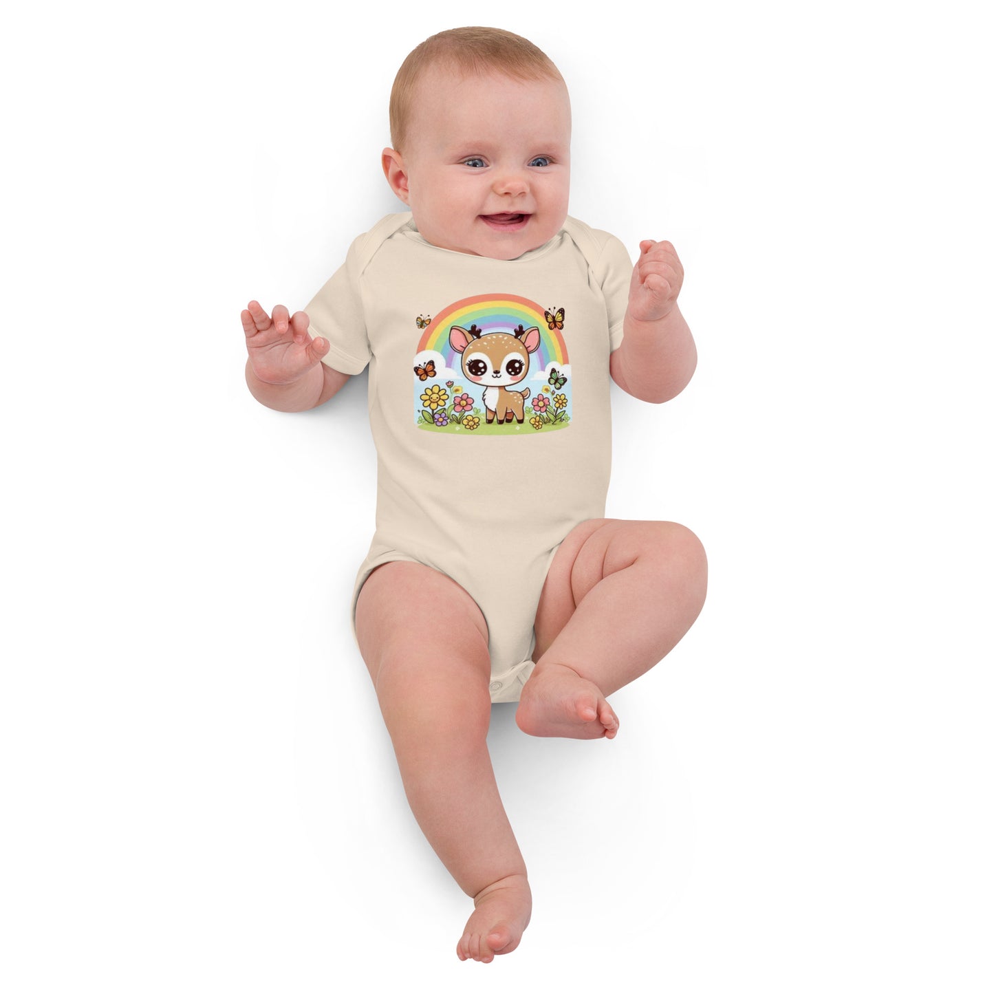 Organic cotton baby bodysuit