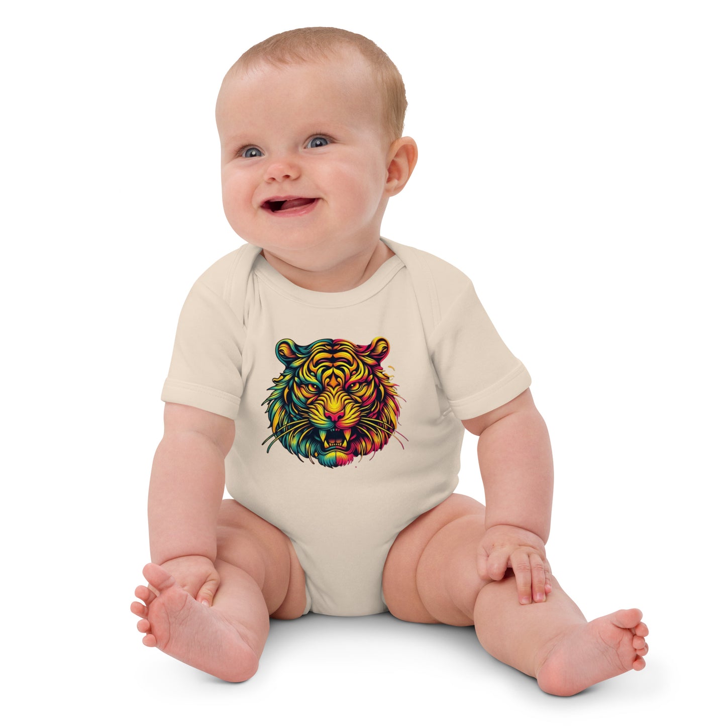 Organic cotton baby bodysuit