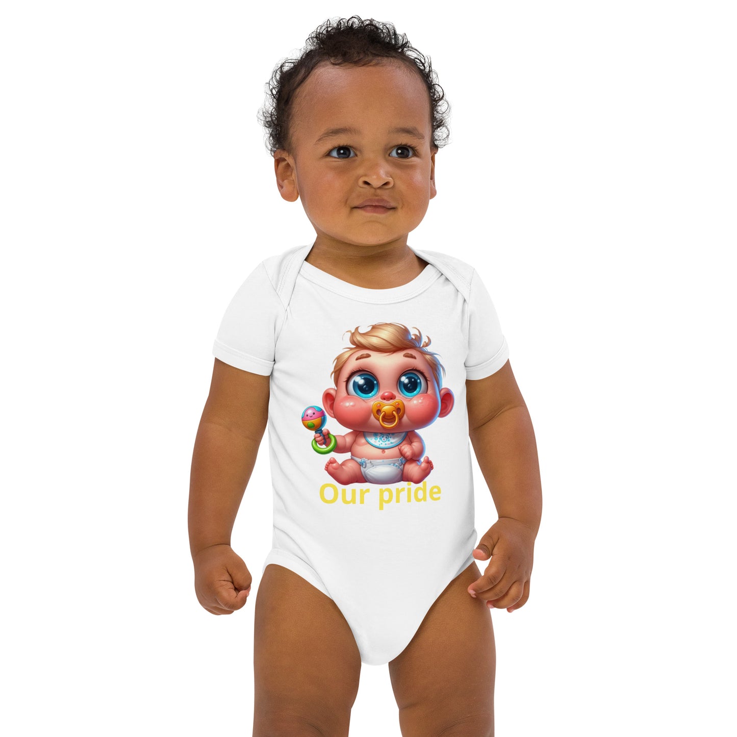 Organic cotton baby bodysuit