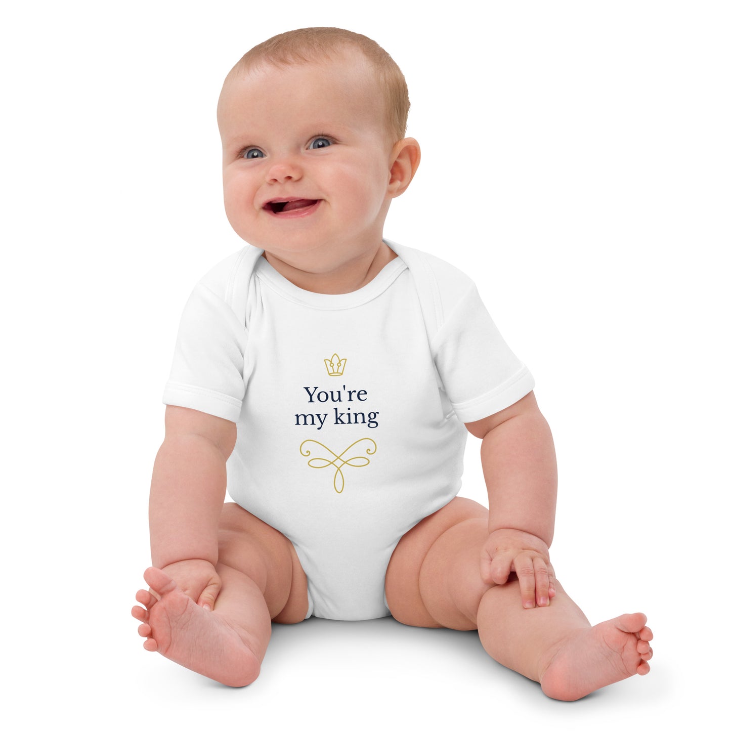Organic cotton baby bodysuit