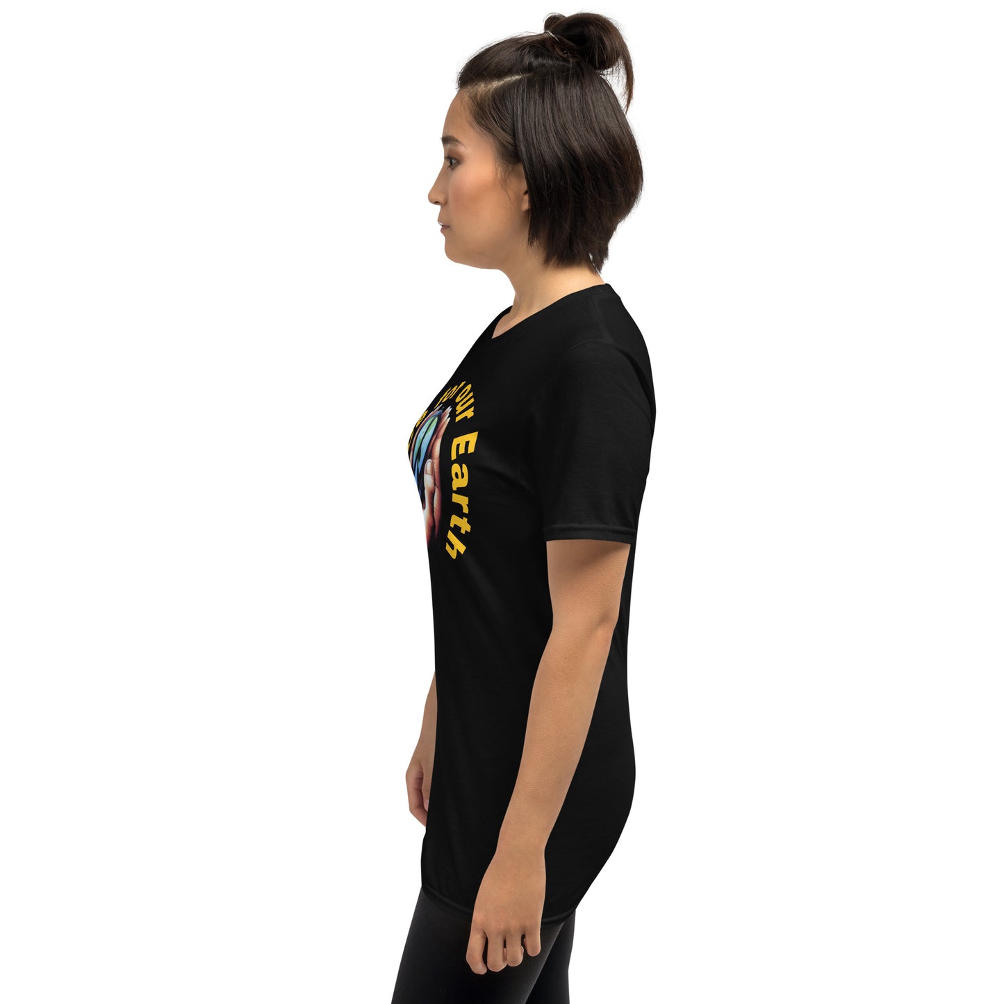 Kurzärmeliges Unisex-T-Shirt für Mann und Frau