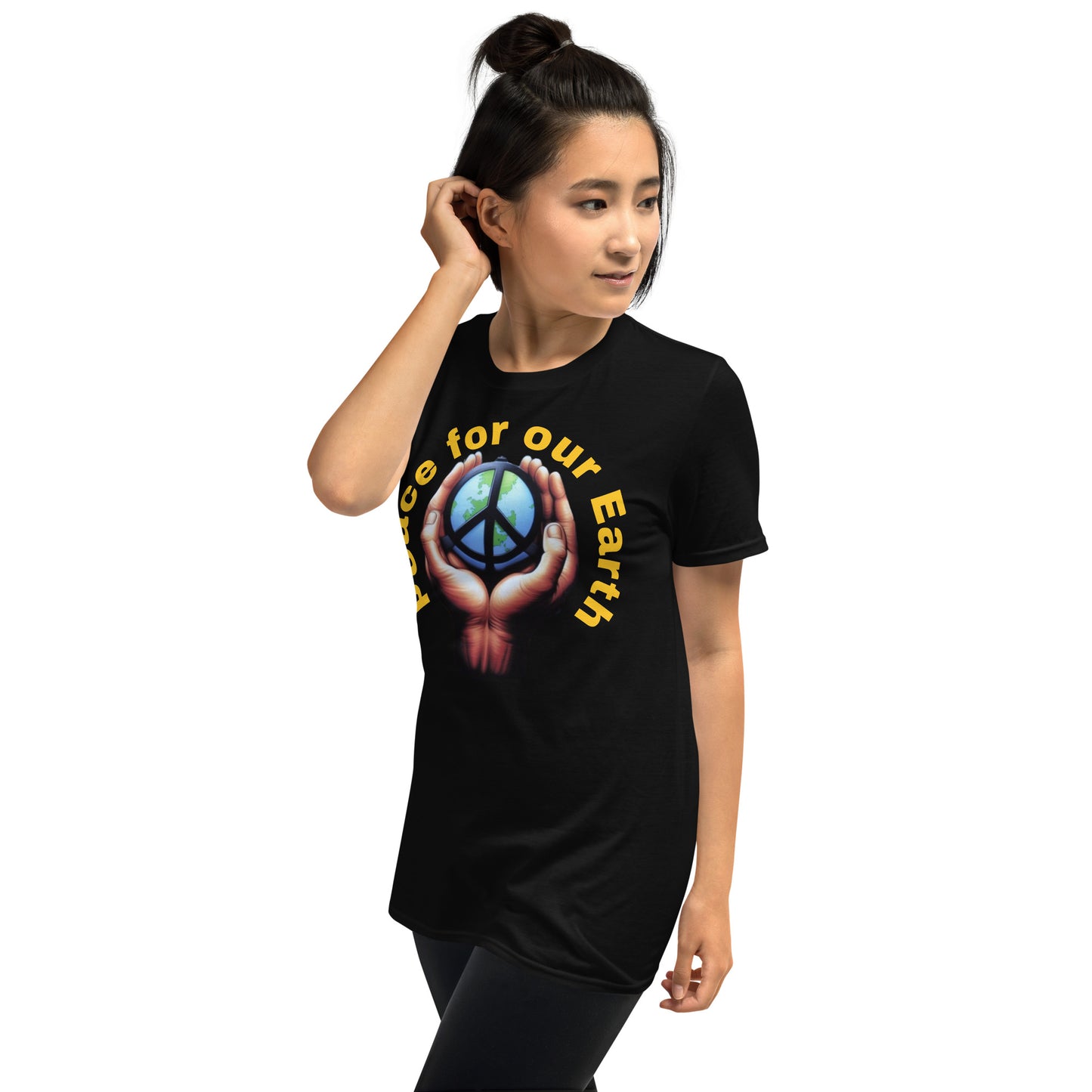 Kurzärmeliges Unisex-T-Shirt für Mann und Frau