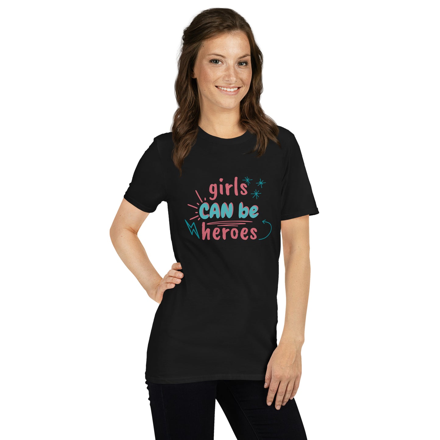 Kurzärmeliges Unisex-T-Shirt