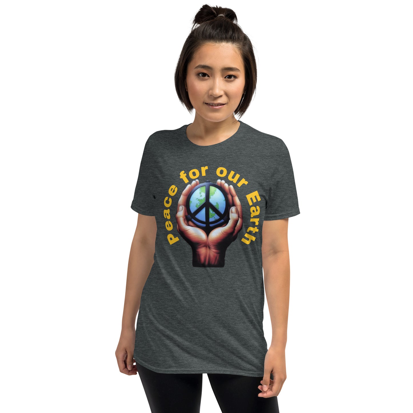 Kurzärmeliges Unisex-T-Shirt für Mann und Frau