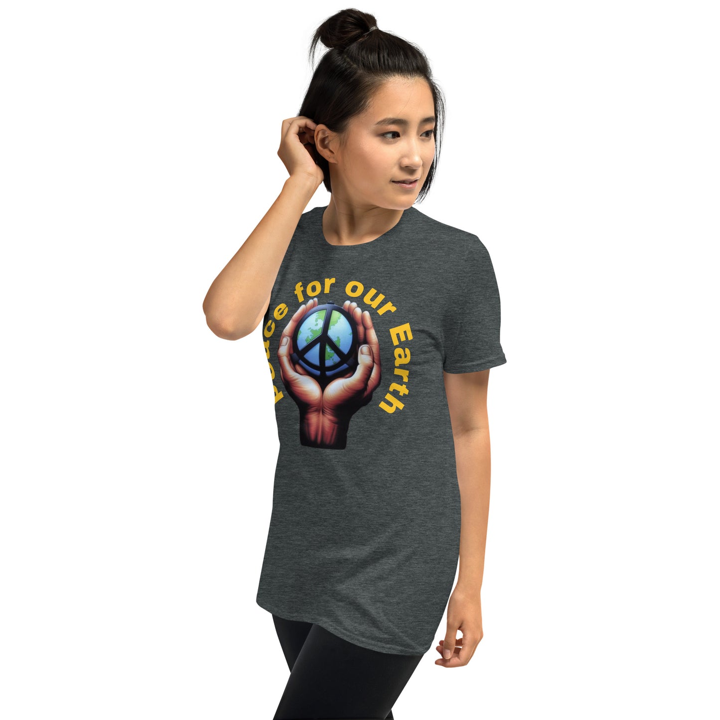 Kurzärmeliges Unisex-T-Shirt für Mann und Frau