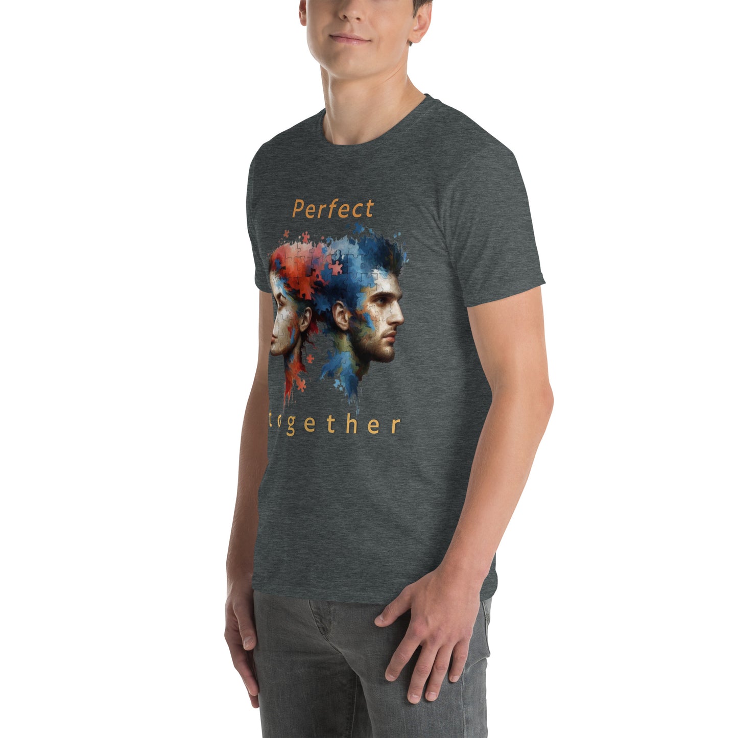 Kurzärmeliges Unisex-T-Shirt