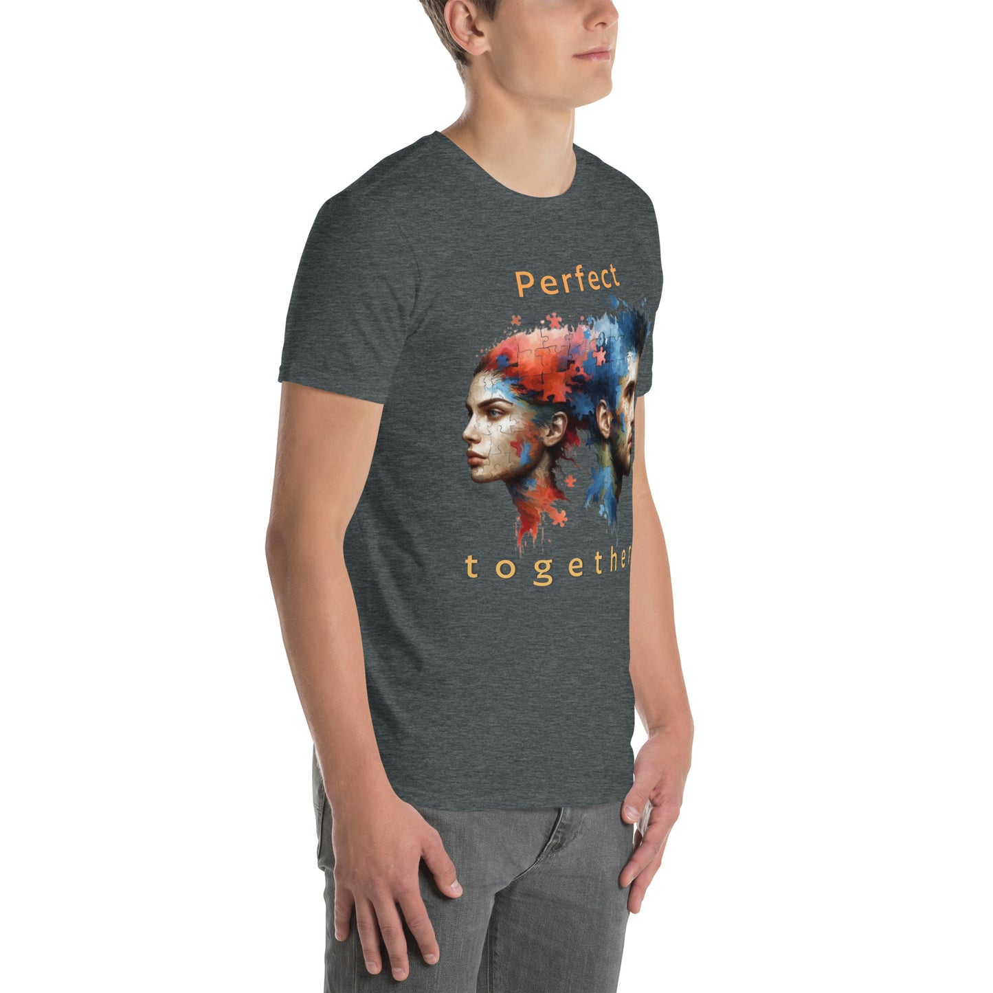 Kurzärmeliges Unisex-T-Shirt