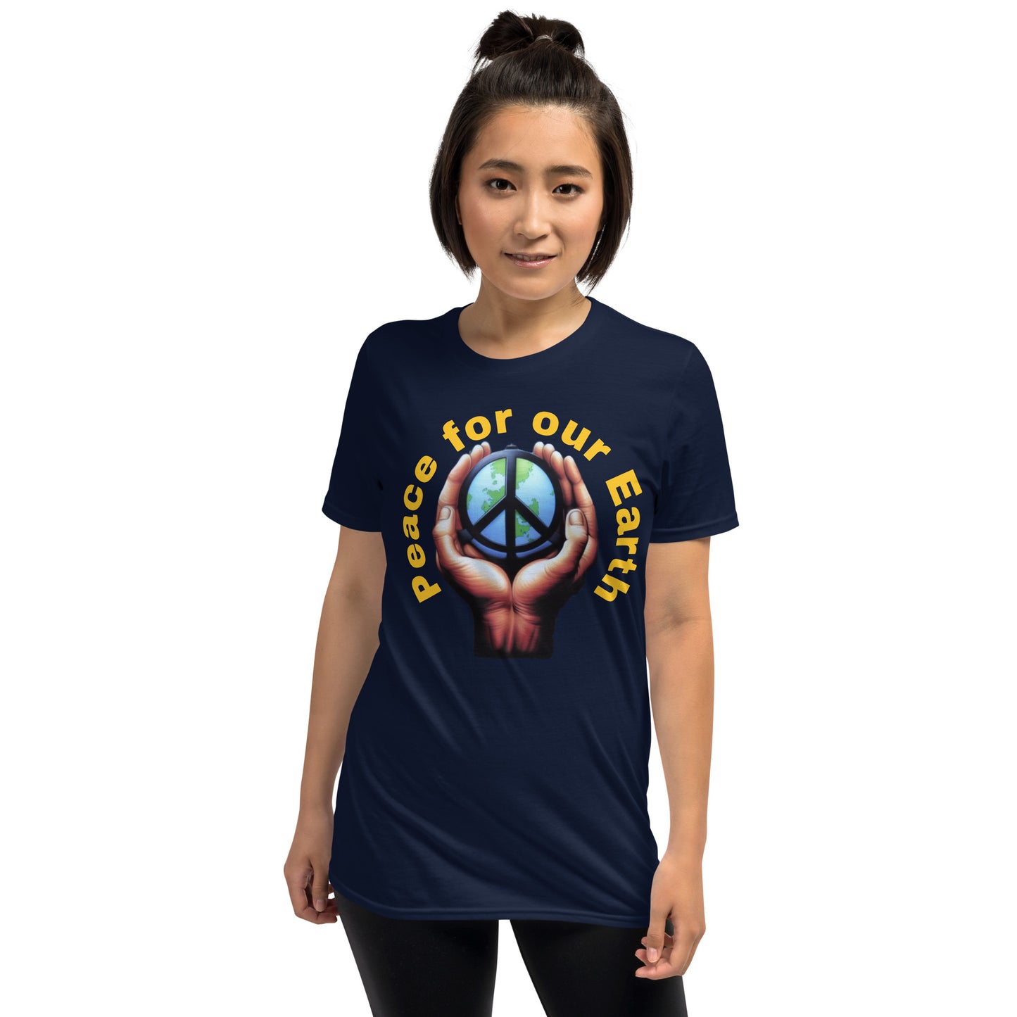 Kurzärmeliges Unisex-T-Shirt für Mann und Frau