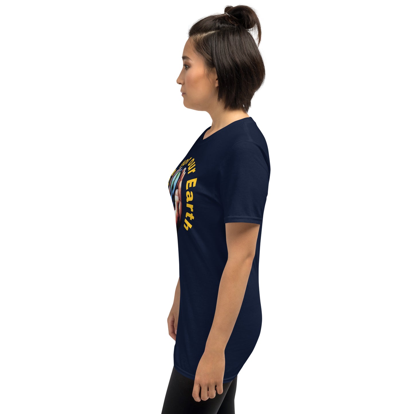 Kurzärmeliges Unisex-T-Shirt für Mann und Frau