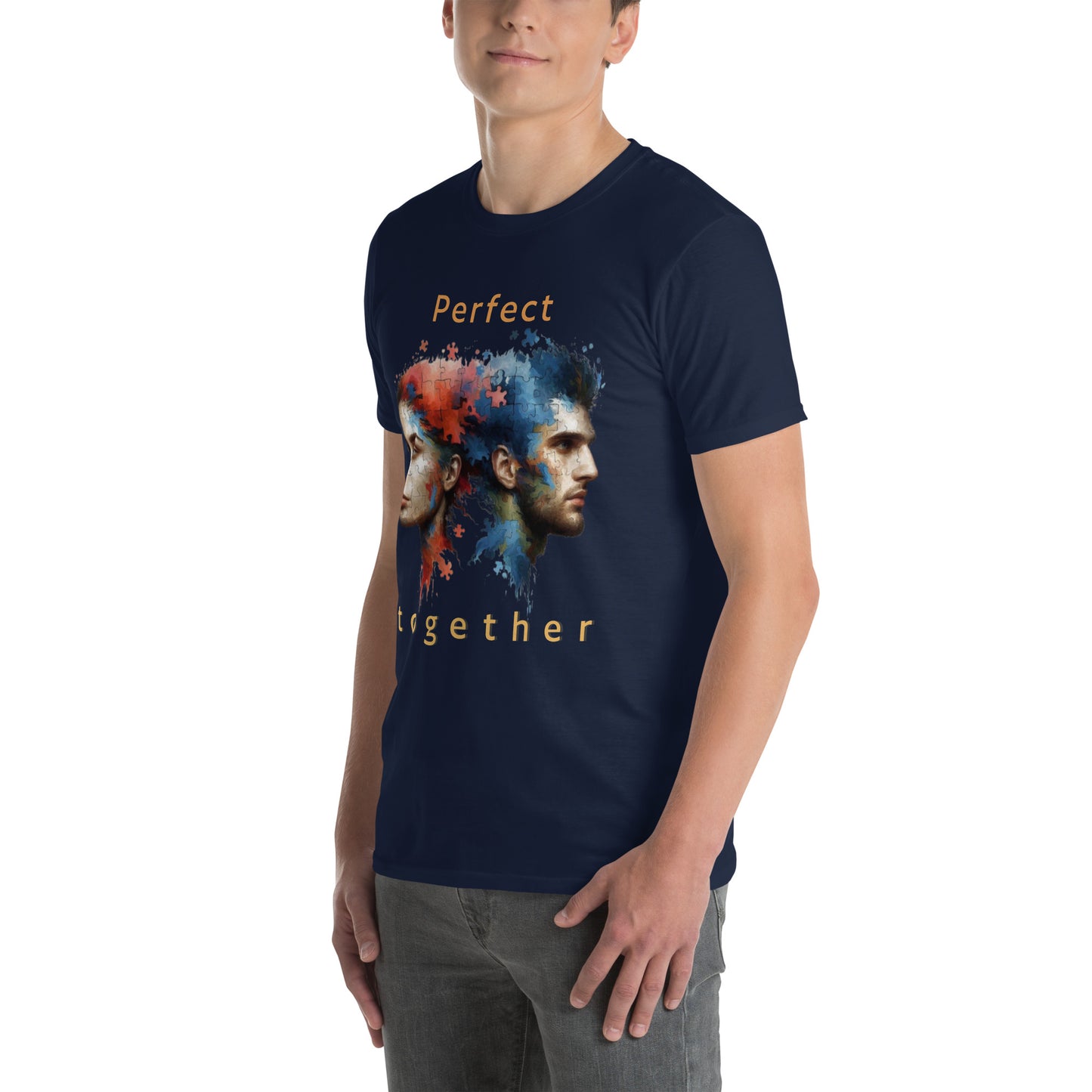 Kurzärmeliges Unisex-T-Shirt