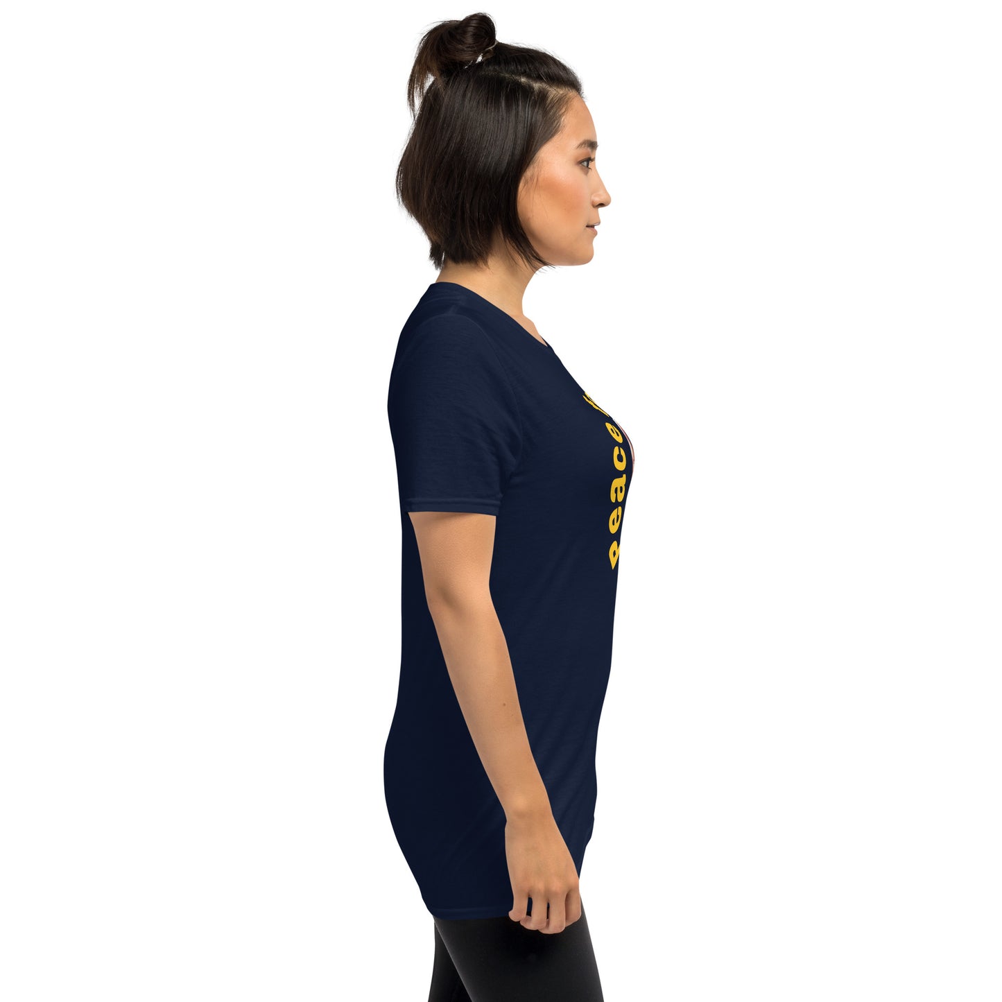 Kurzärmeliges Unisex-T-Shirt für Mann und Frau