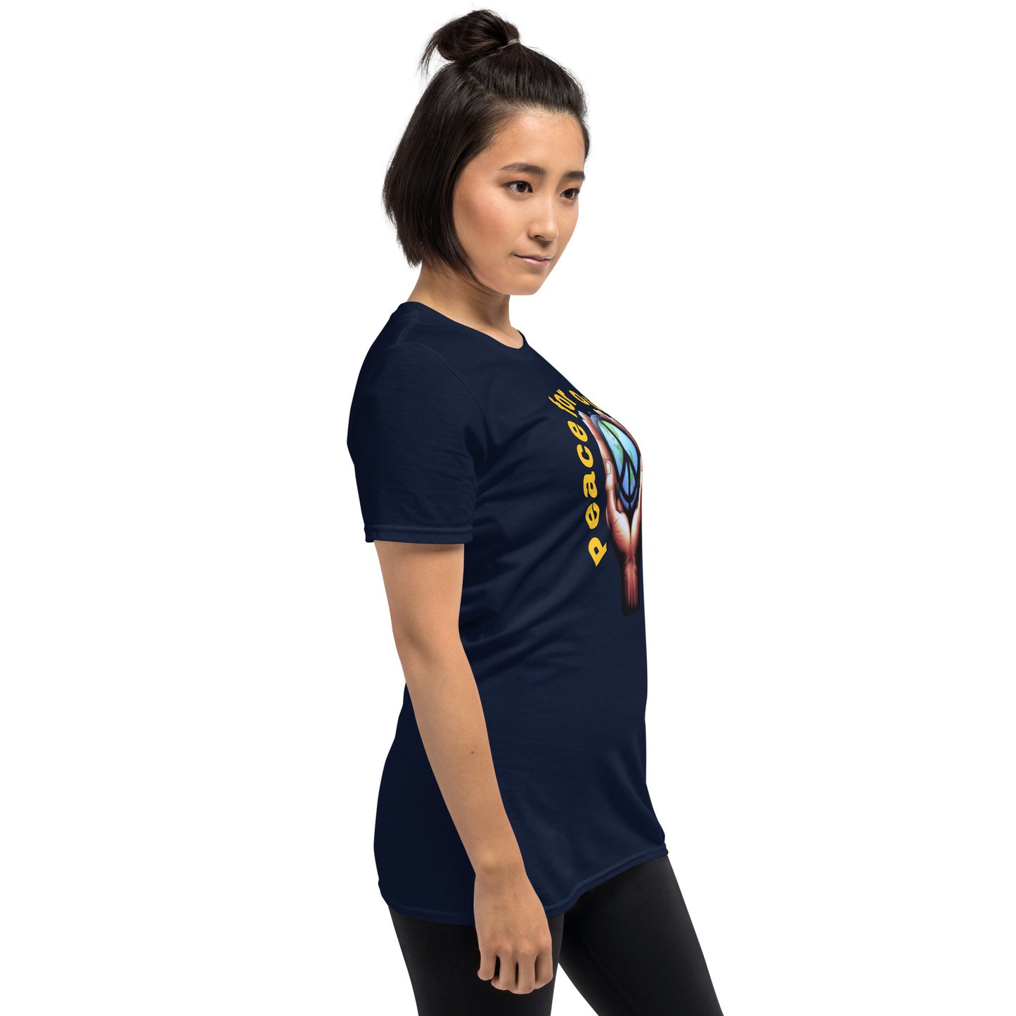 Kurzärmeliges Unisex-T-Shirt für Mann und Frau