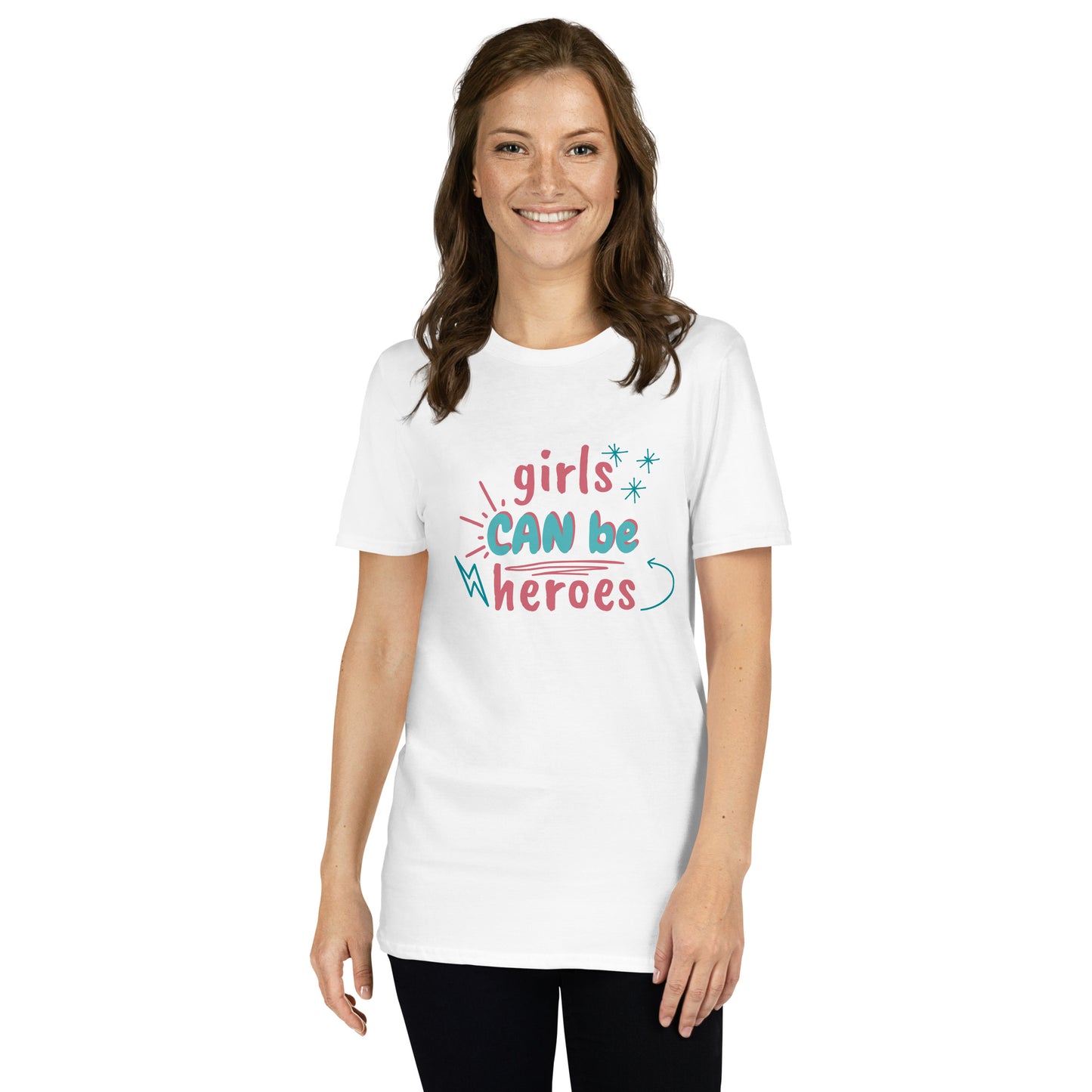 Kurzärmeliges Unisex-T-Shirt