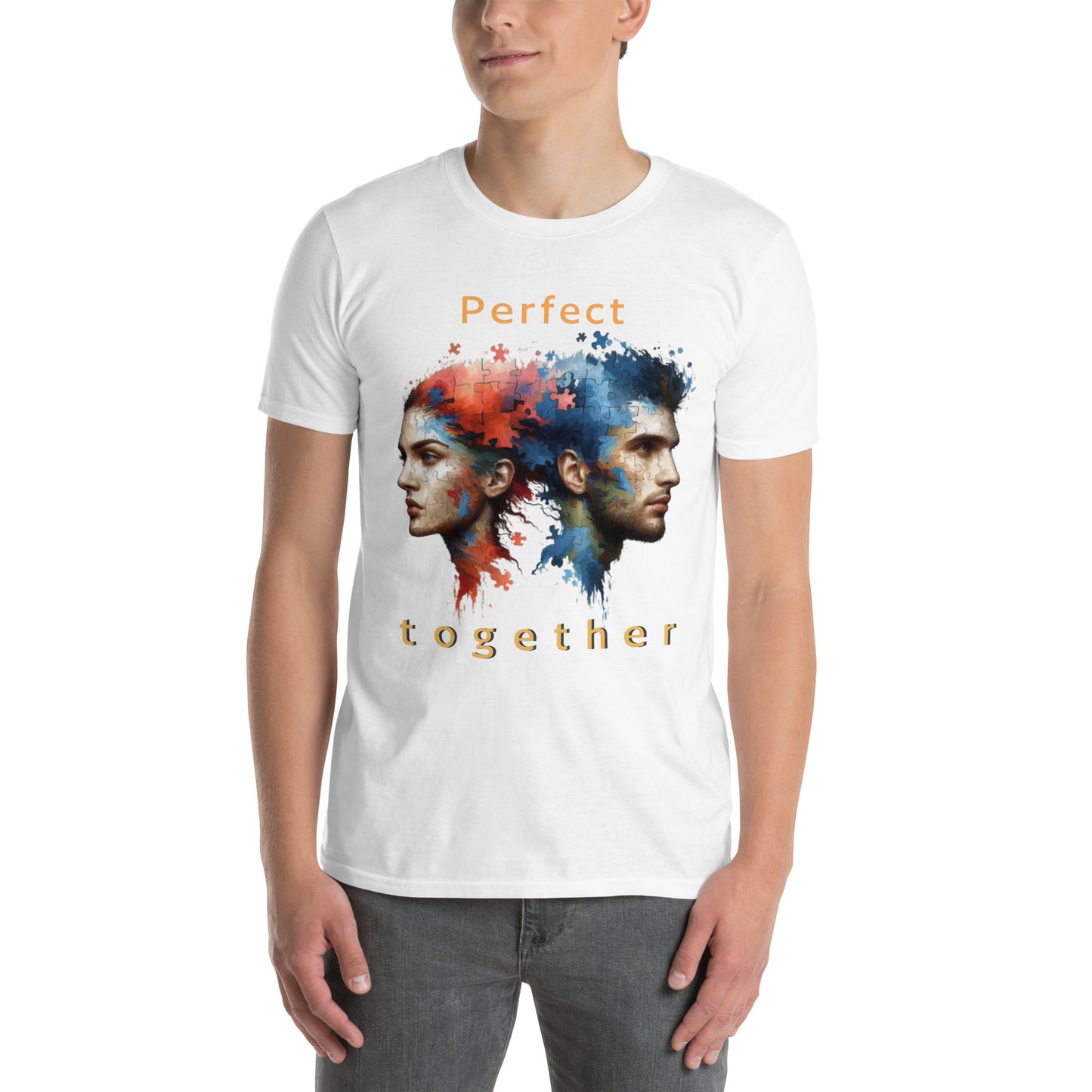 Kurzärmeliges Unisex-T-Shirt