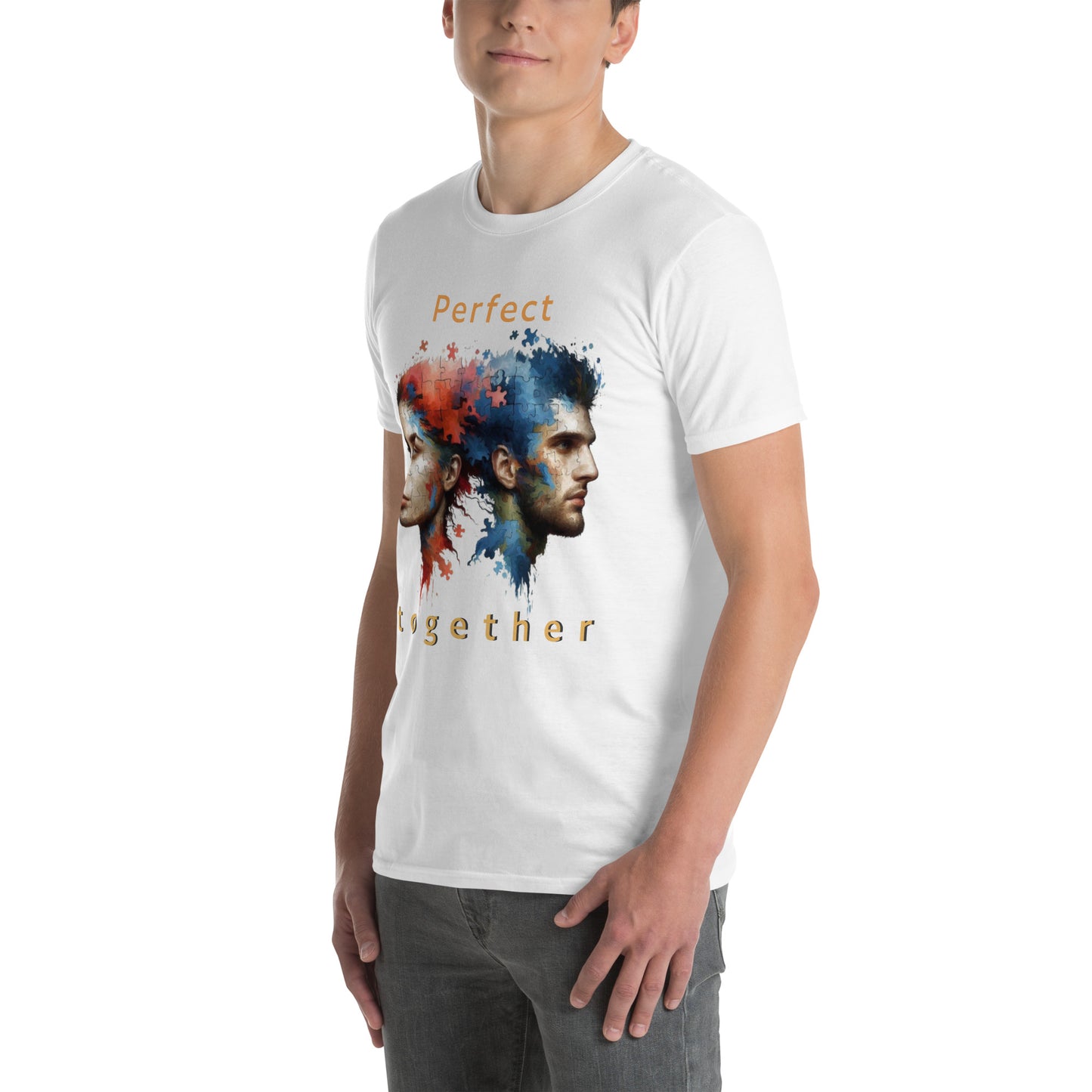 Kurzärmeliges Unisex-T-Shirt