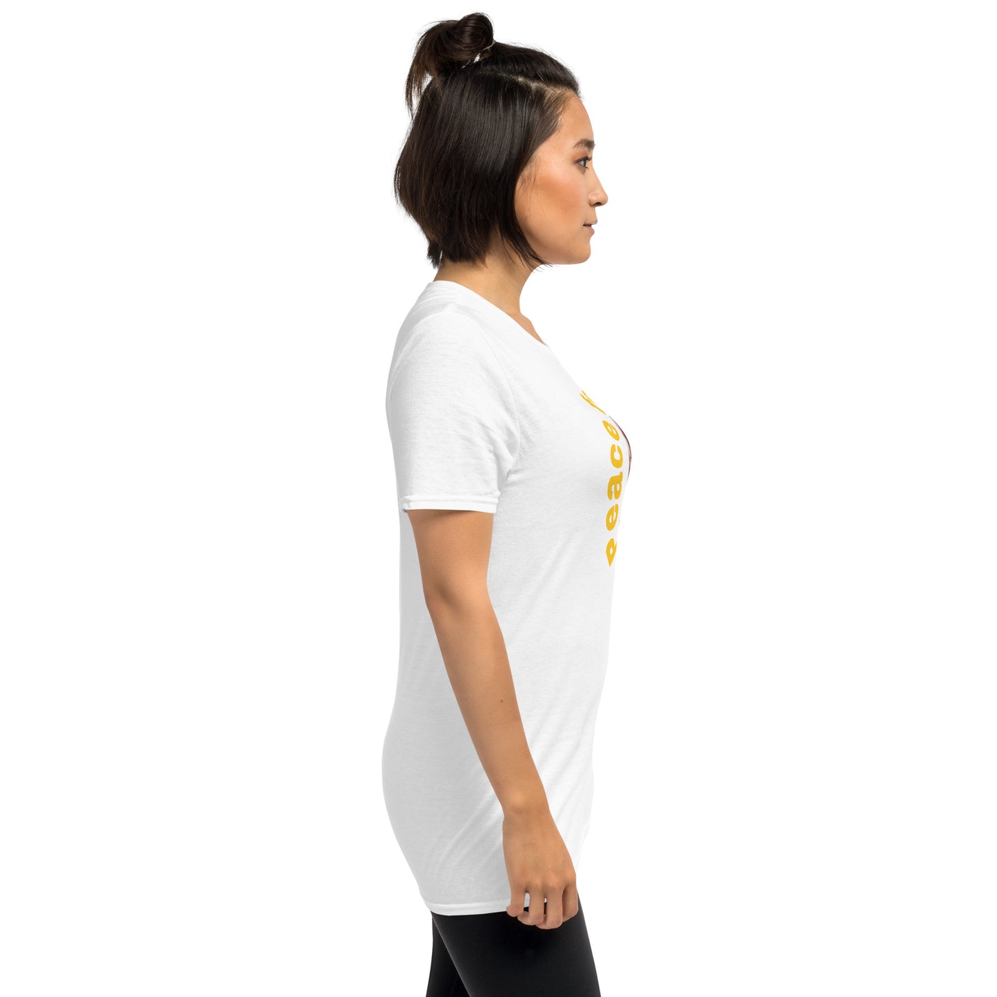 Kurzärmeliges Unisex-T-Shirt für Mann und Frau