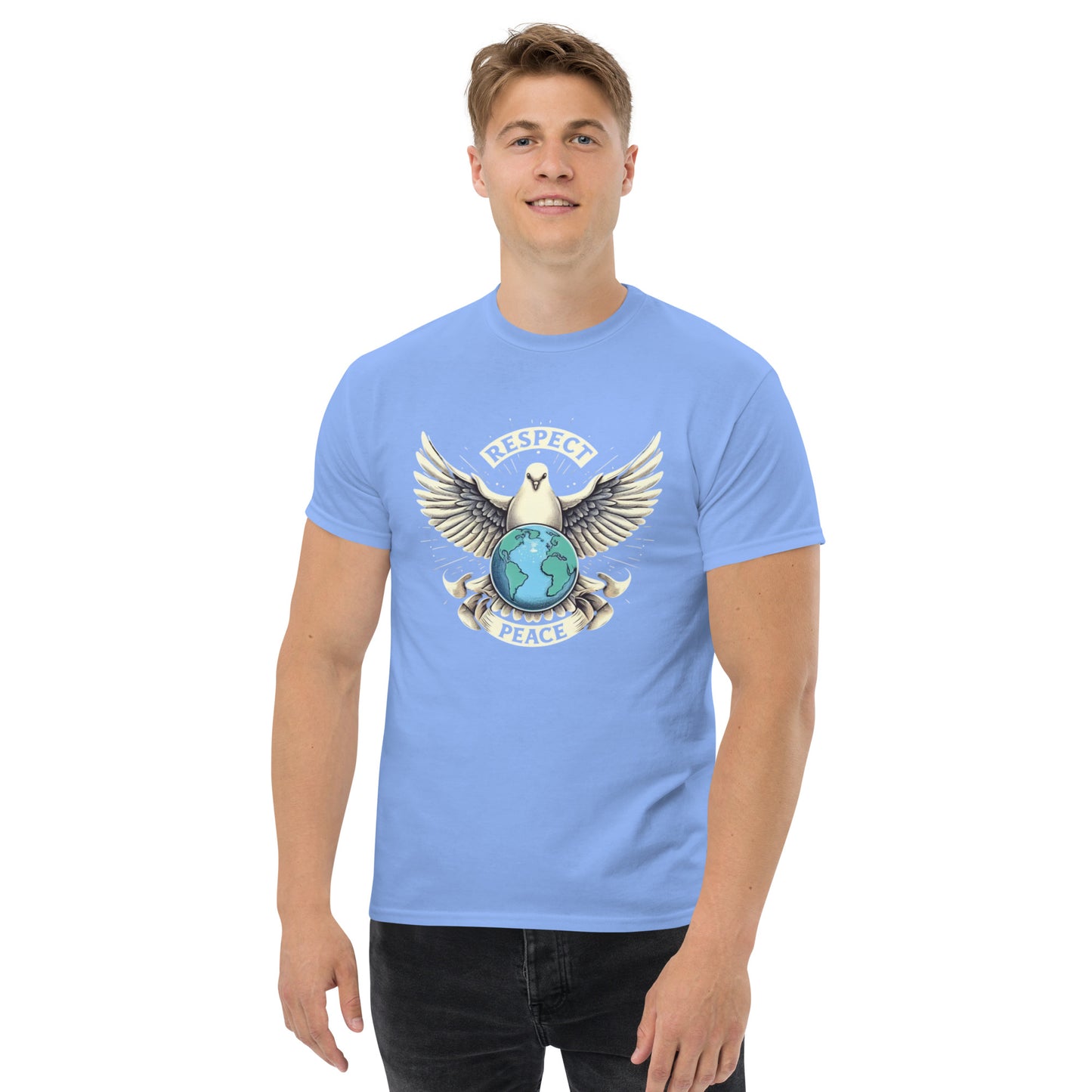 Unisex classic tee, Peace and Respect