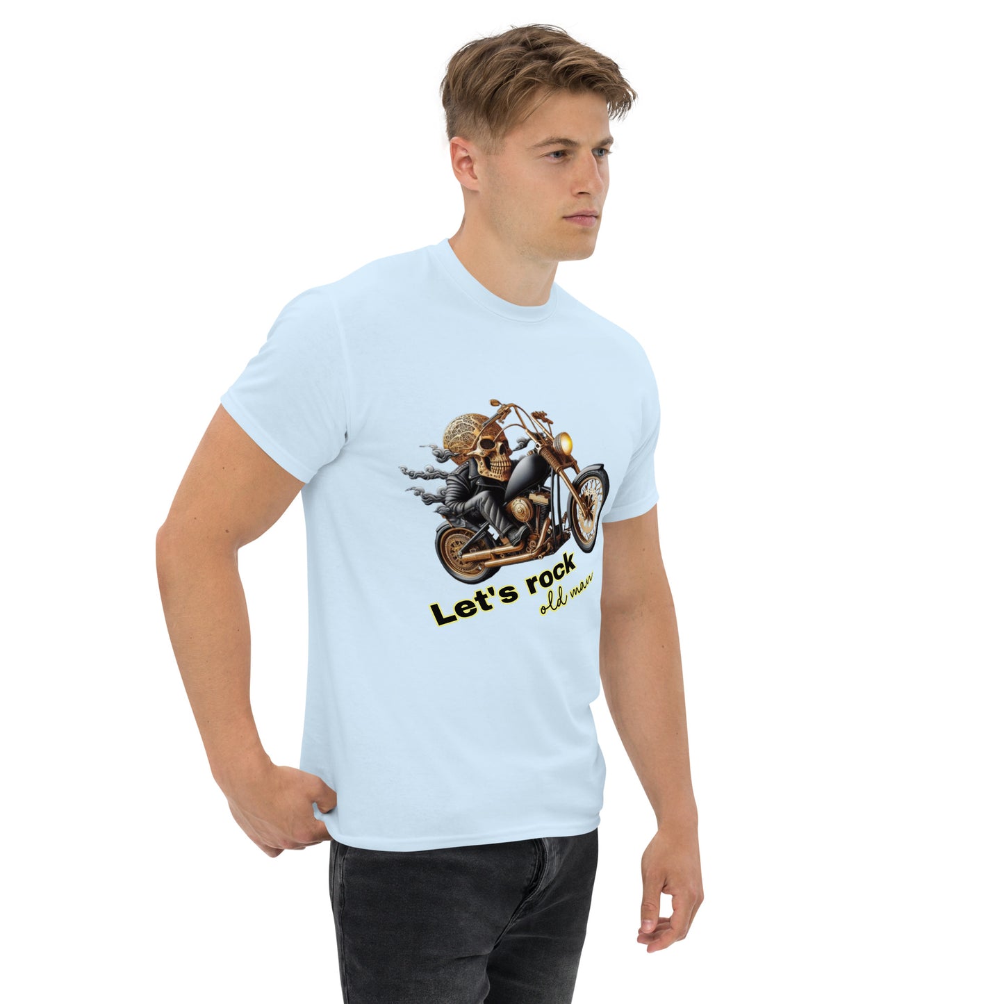 Unisex classic tee, Old Men, Motorad, Bike