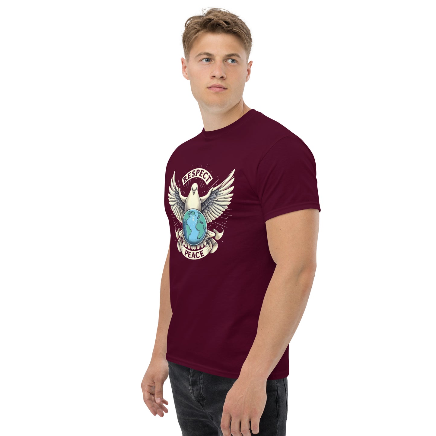 Unisex classic tee, Peace and Respect