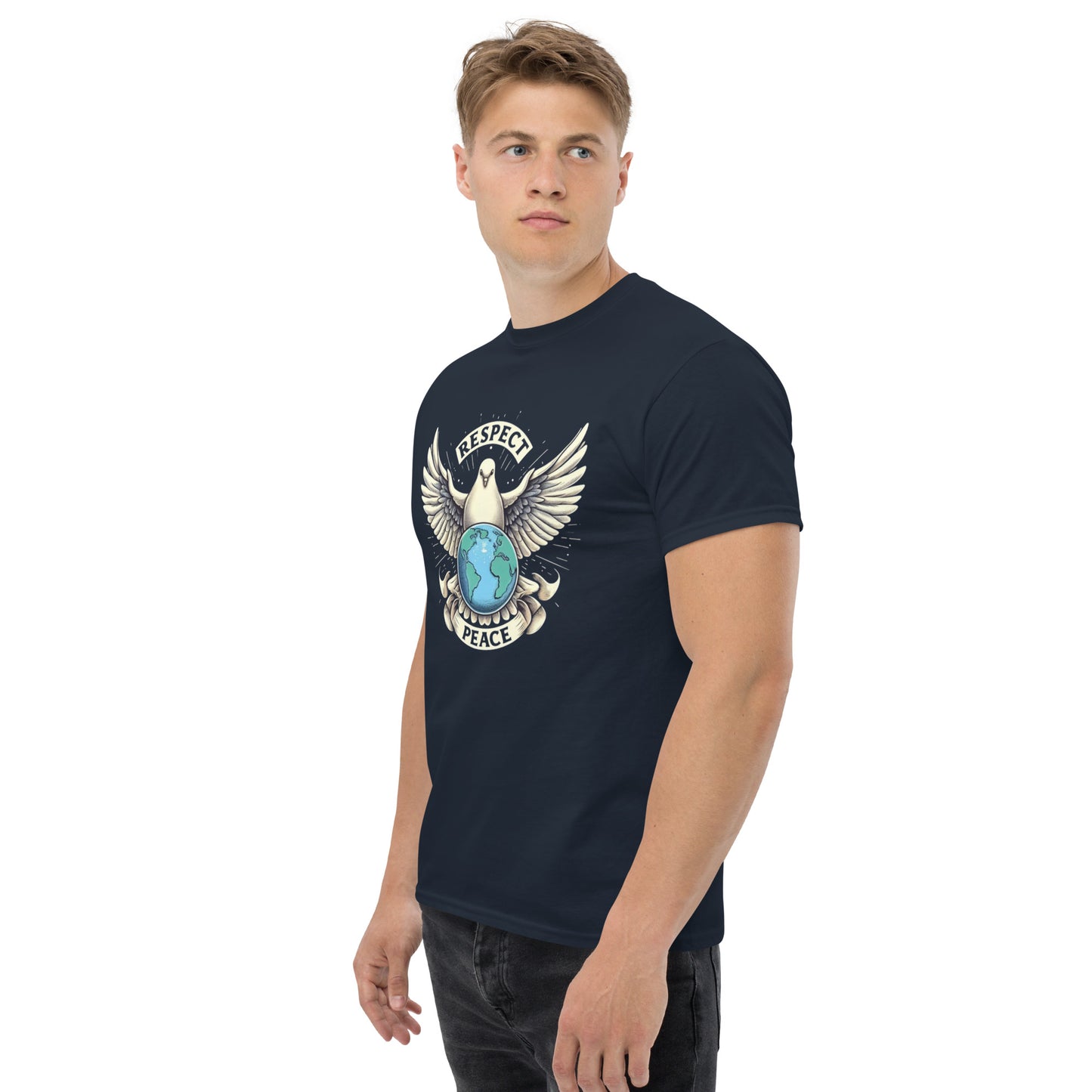 Unisex classic tee, Peace and Respect